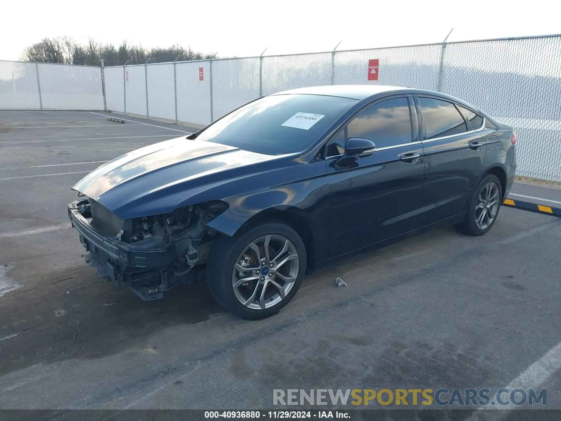 2 Photograph of a damaged car 3FA6P0CD7LR130887 FORD FUSION 2020