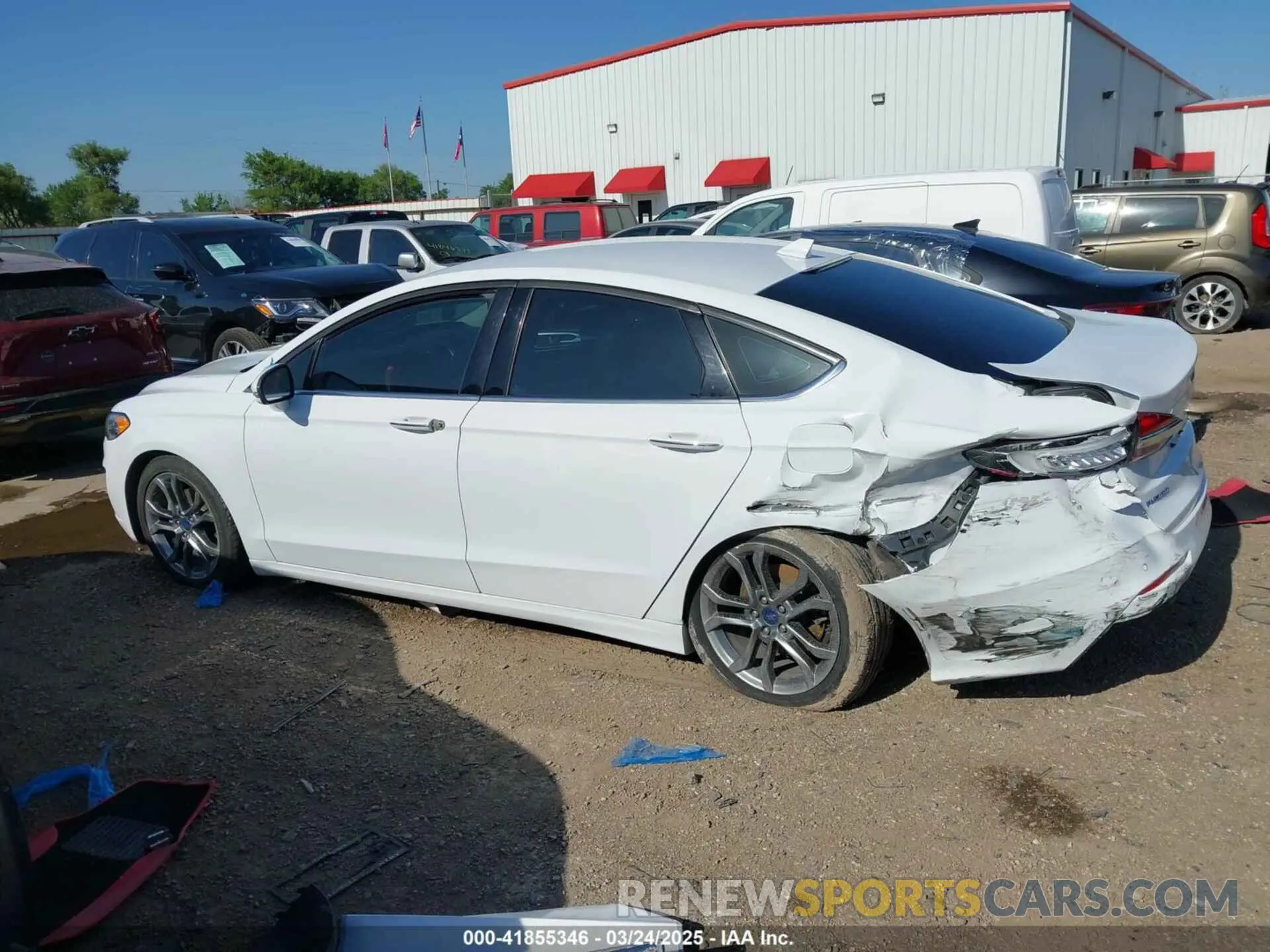 14 Фотография поврежденного автомобиля 3FA6P0CD7LR131781 FORD FUSION 2020