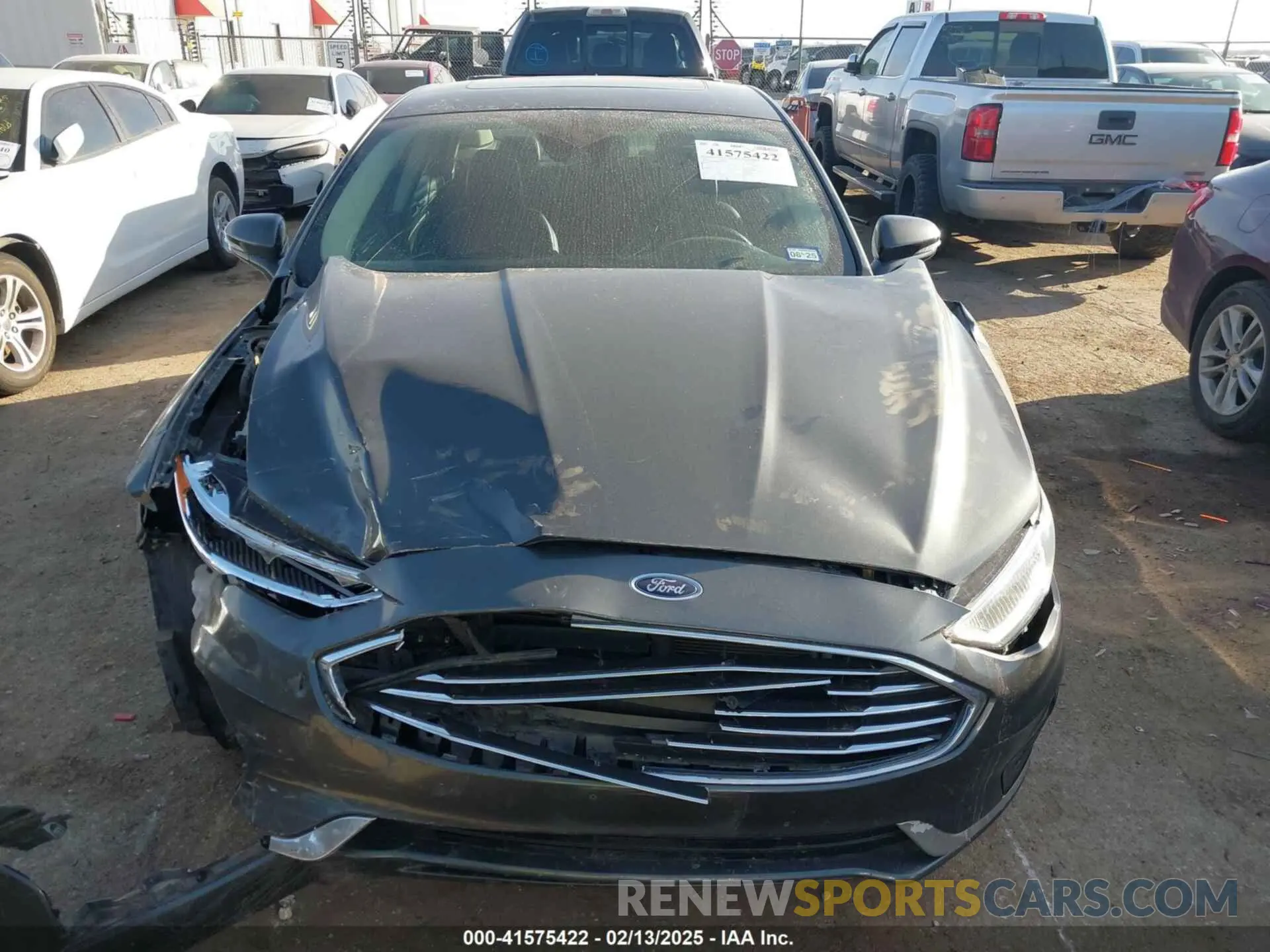 11 Фотография поврежденного автомобиля 3FA6P0CD8LR117551 FORD FUSION 2020