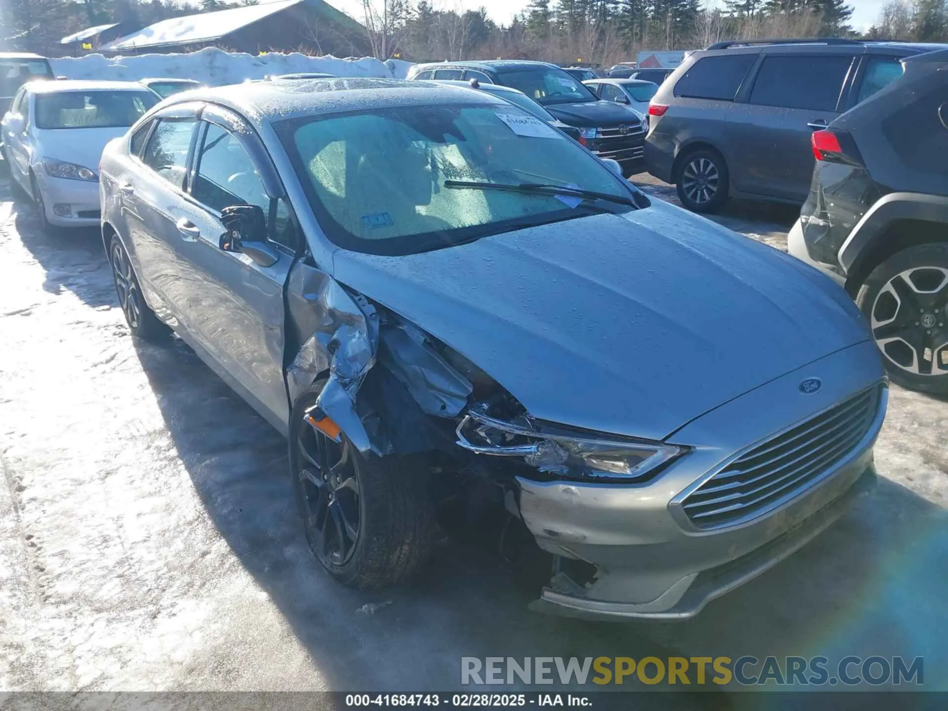 1 Photograph of a damaged car 3FA6P0CD9LR130972 FORD FUSION 2020