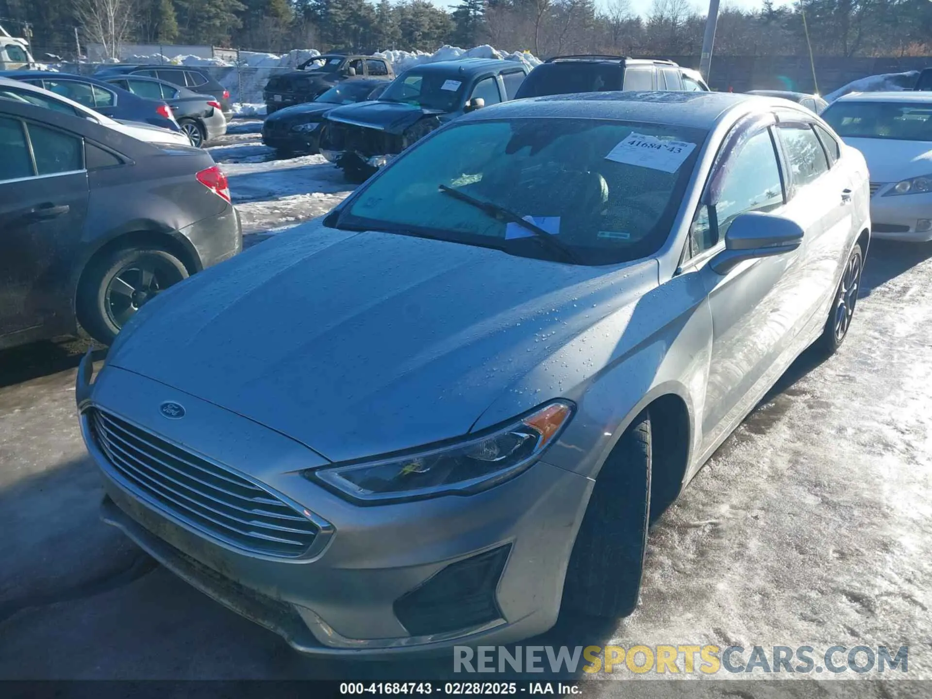 2 Photograph of a damaged car 3FA6P0CD9LR130972 FORD FUSION 2020