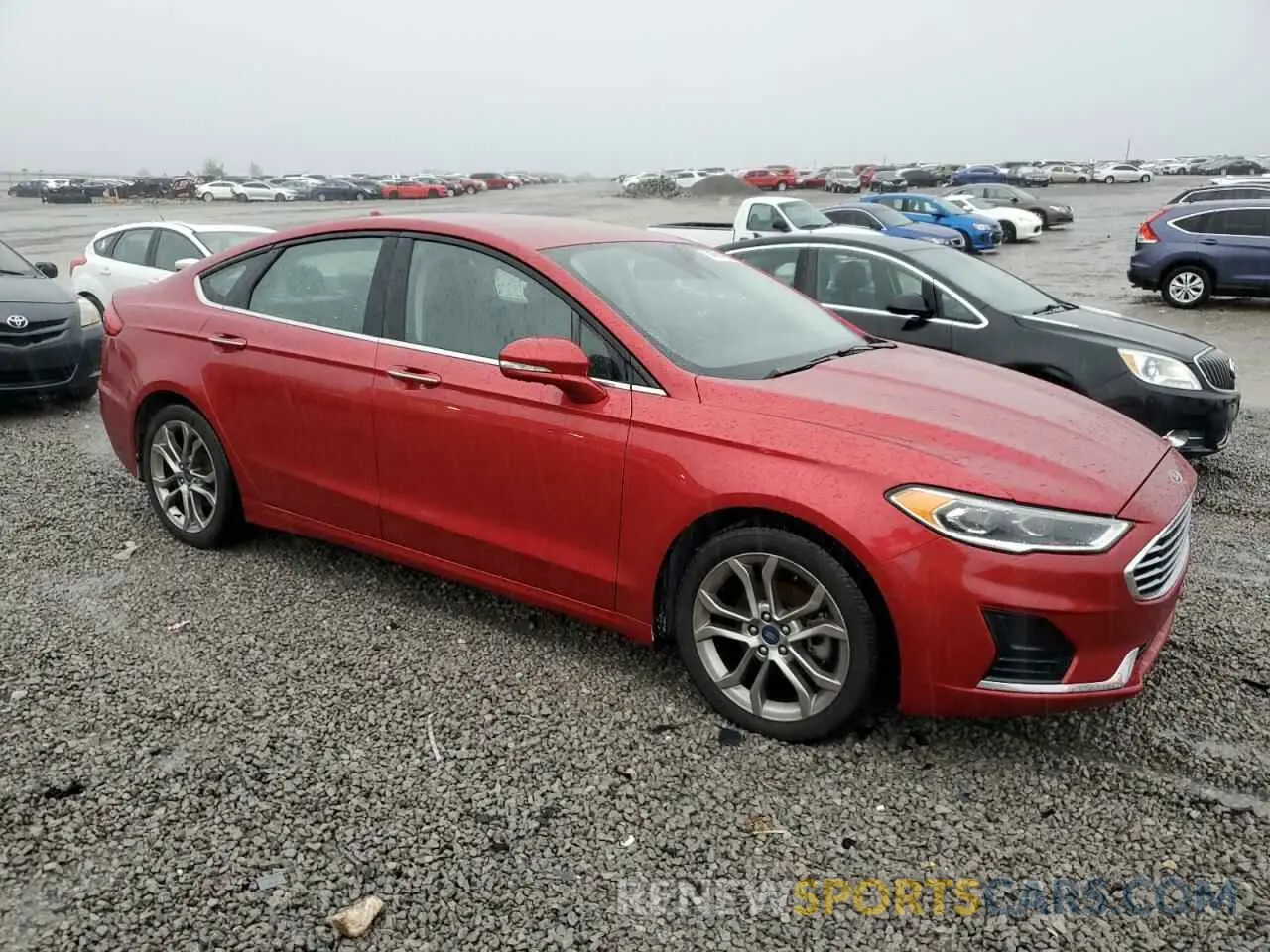 4 Photograph of a damaged car 3FA6P0CD9LR195790 FORD FUSION 2020