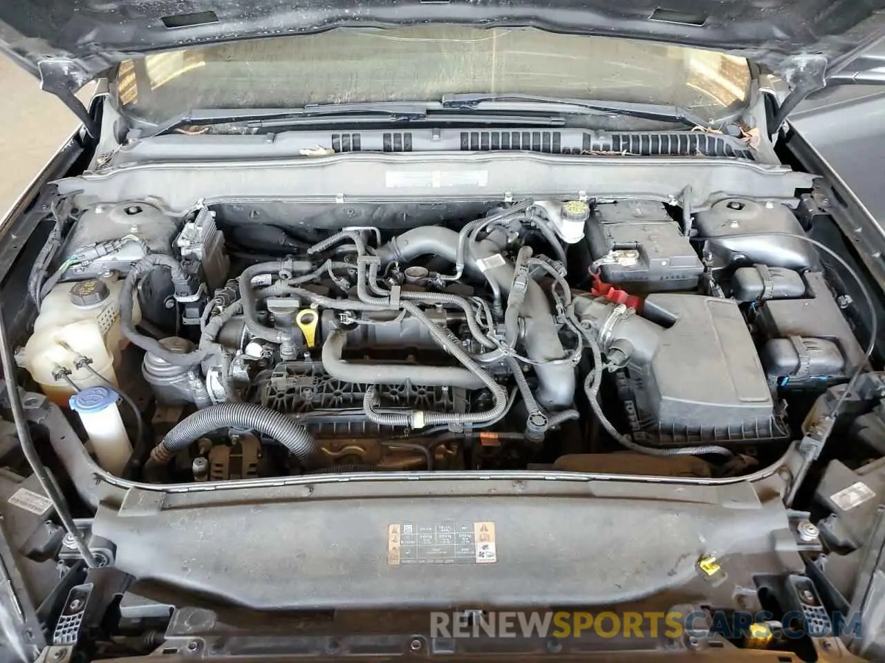 11 Фотография поврежденного автомобиля 3FA6P0CDXLR114179 FORD FUSION 2020