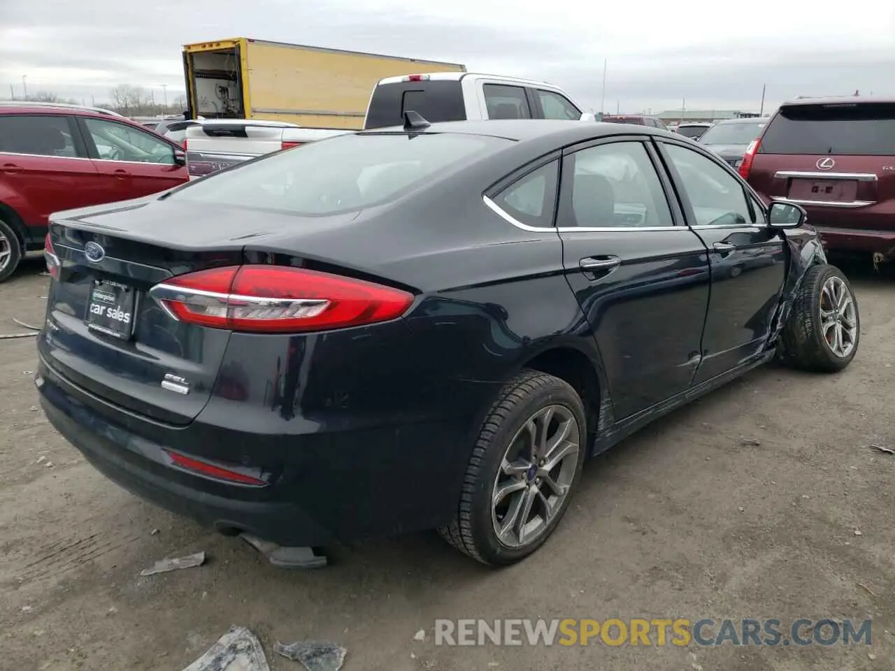3 Фотография поврежденного автомобиля 3FA6P0CDXLR137154 FORD FUSION 2020