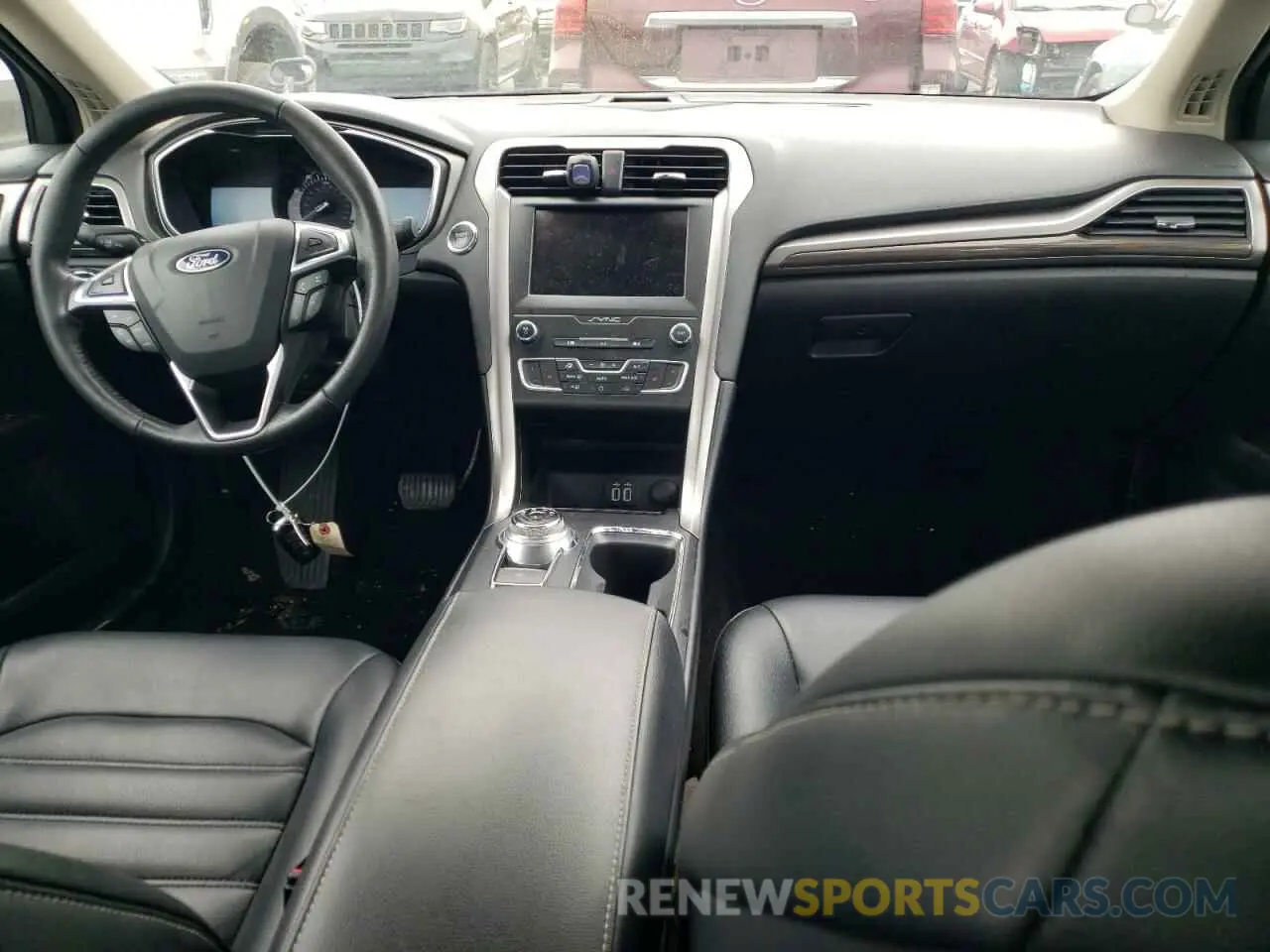 8 Фотография поврежденного автомобиля 3FA6P0CDXLR137154 FORD FUSION 2020