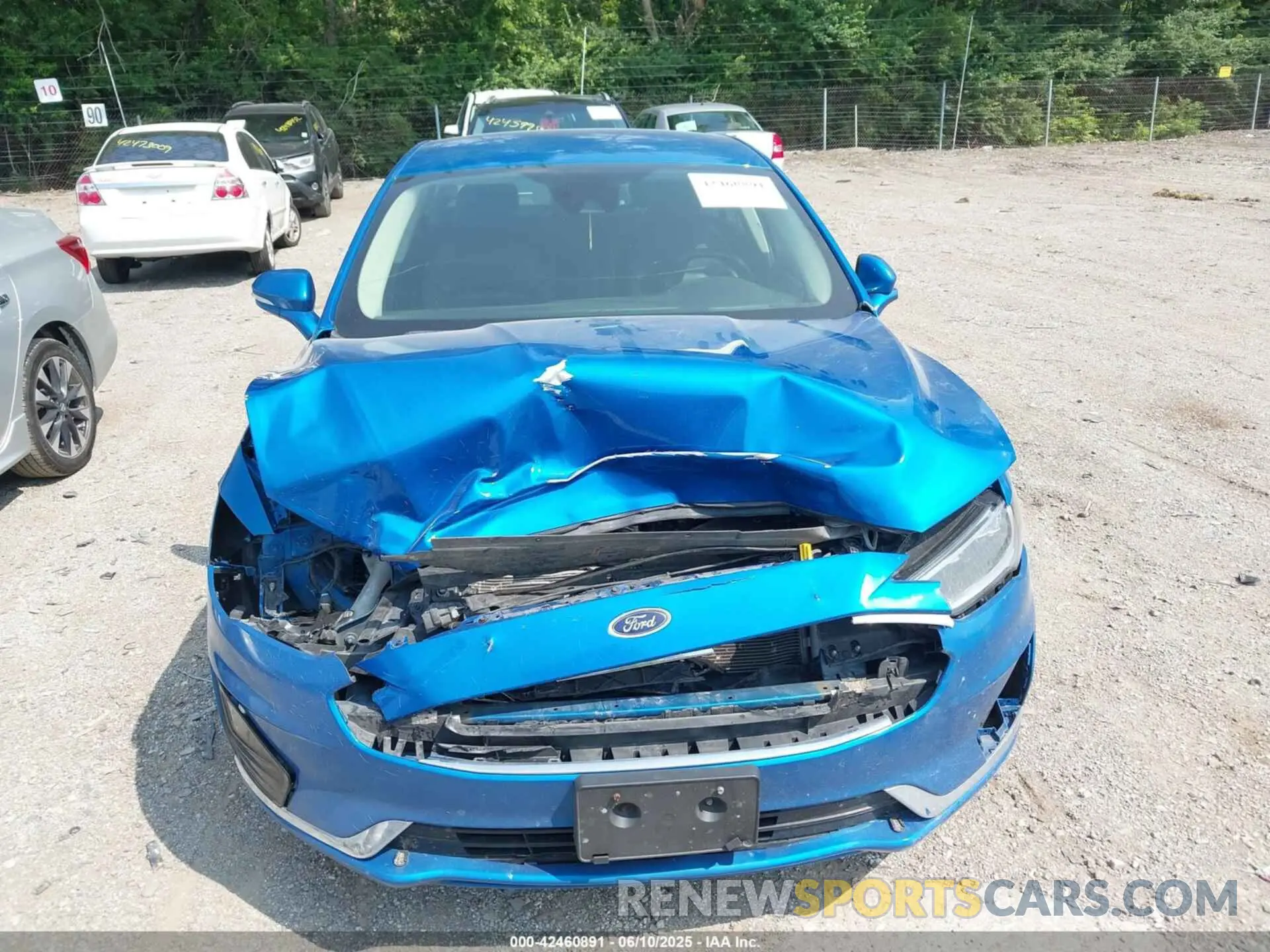 6 Photograph of a damaged car 3FA6P0CDXLR193109 FORD FUSION 2020