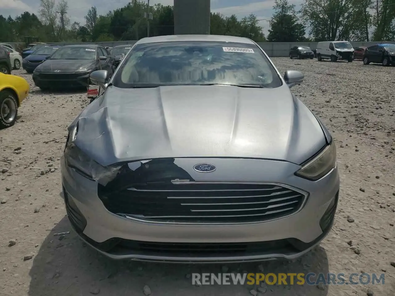 5 Photograph of a damaged car 3FA6P0CDXLR193210 FORD FUSION 2020