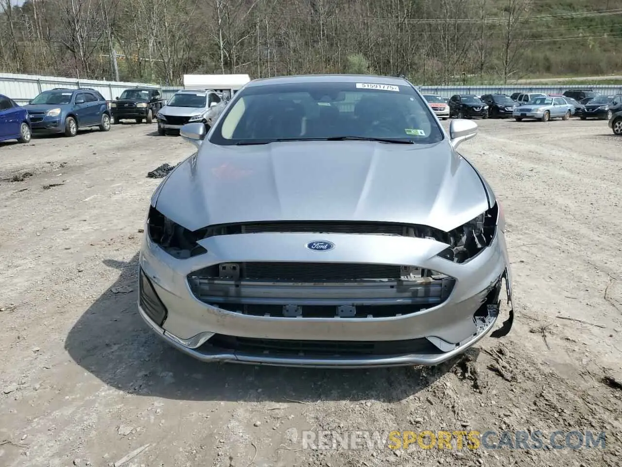5 Фотография поврежденного автомобиля 3FA6P0CDXLR193322 FORD FUSION 2020