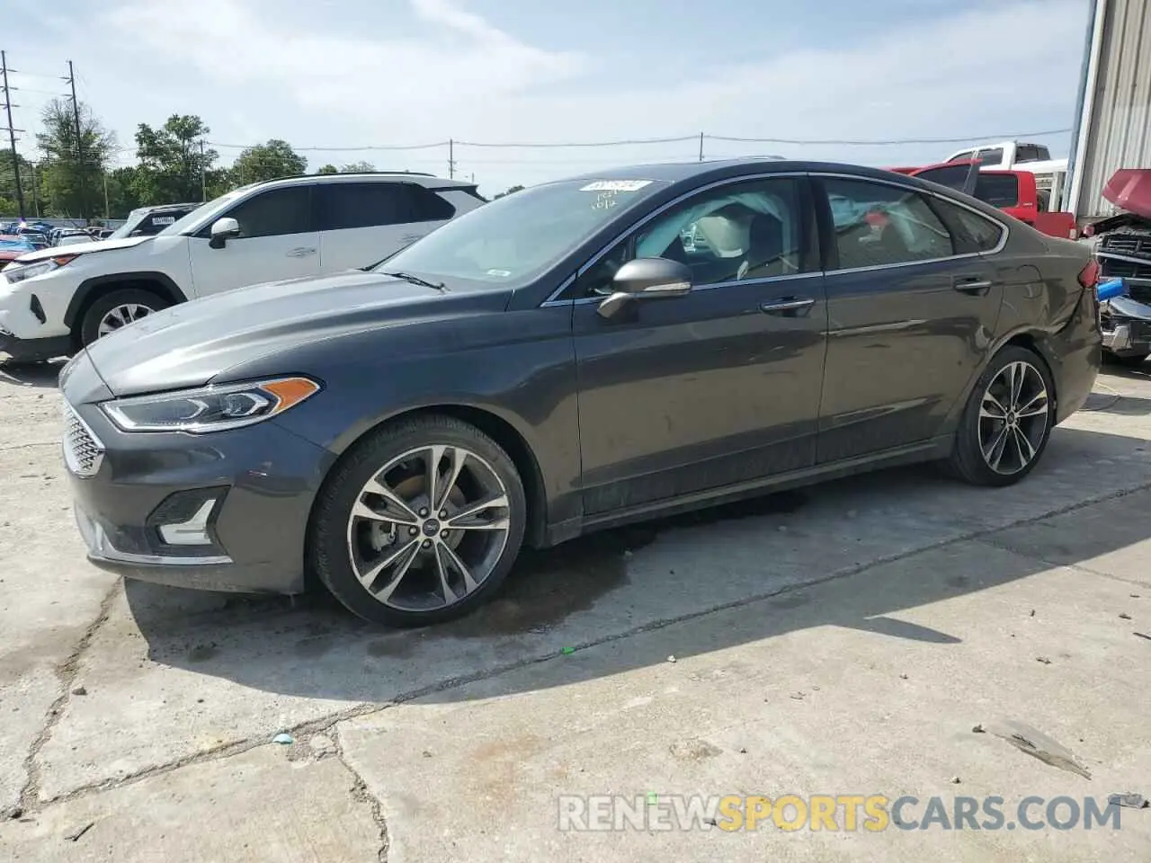 1 Photograph of a damaged car 3FA6P0D90LR191895 FORD FUSION 2020