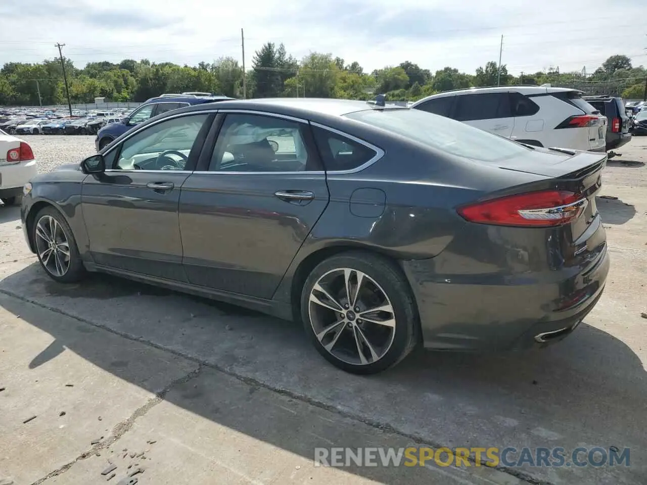 2 Photograph of a damaged car 3FA6P0D90LR191895 FORD FUSION 2020