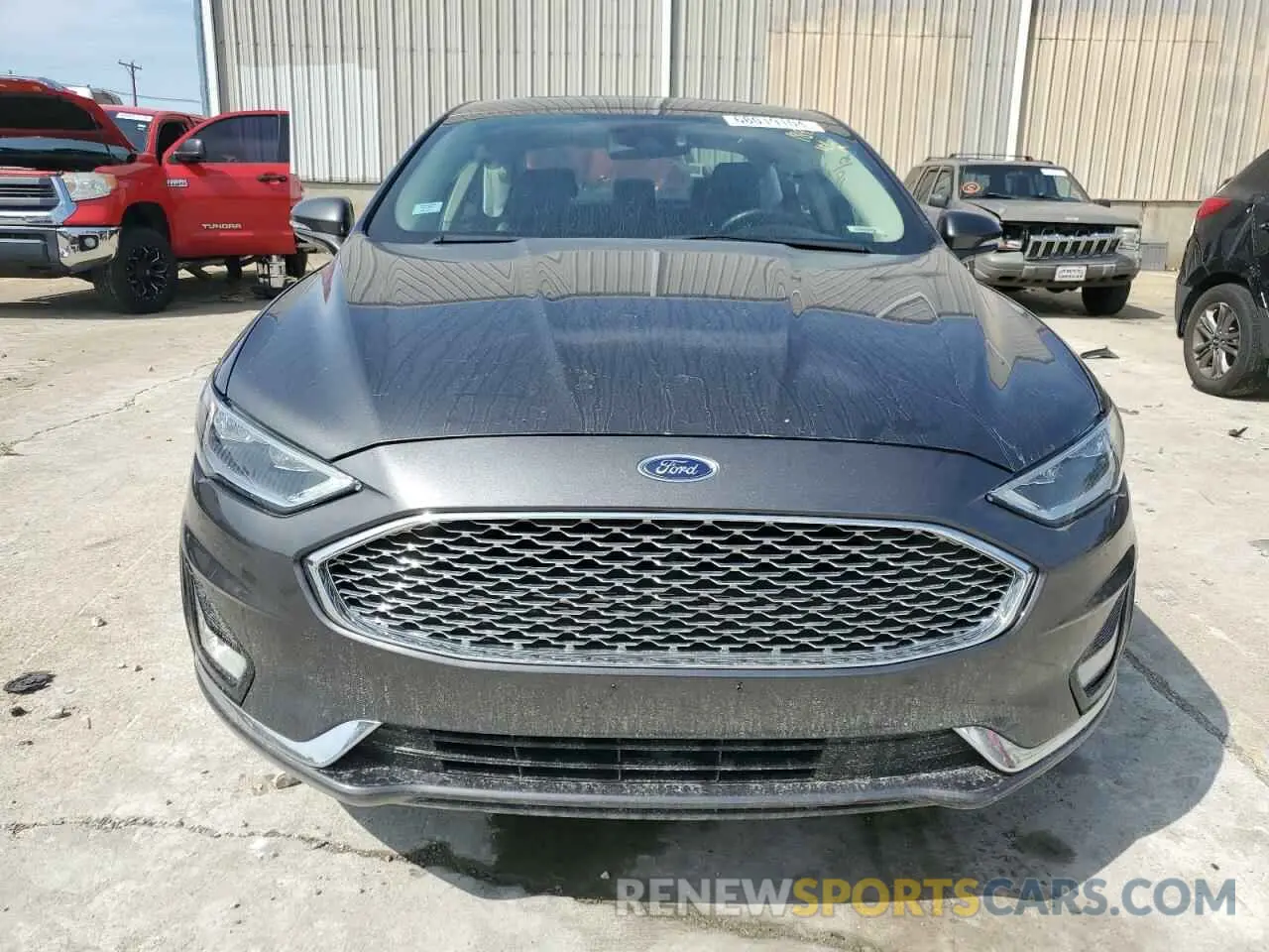 5 Photograph of a damaged car 3FA6P0D90LR191895 FORD FUSION 2020