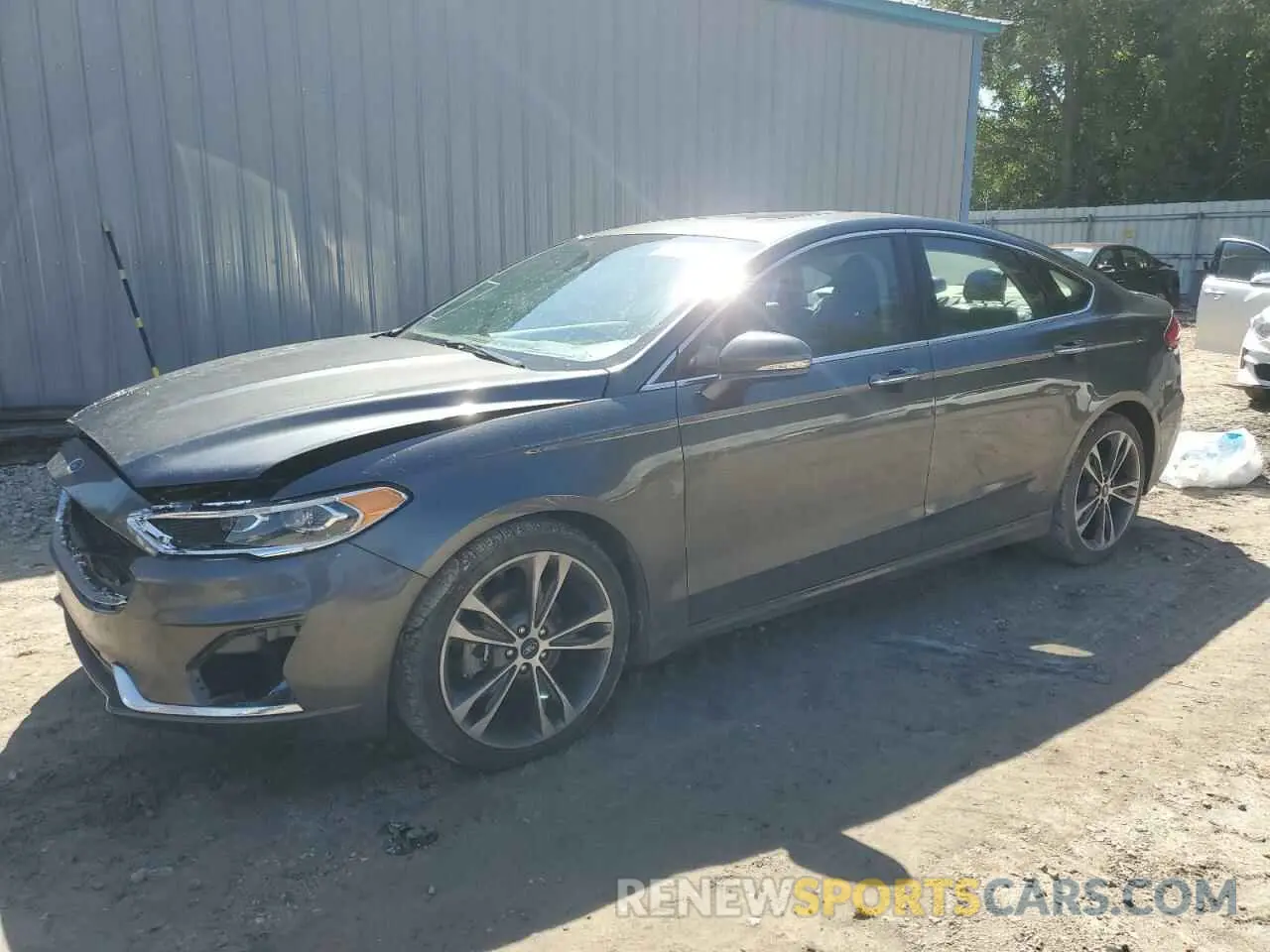 1 Photograph of a damaged car 3FA6P0D92LR133786 FORD FUSION 2020
