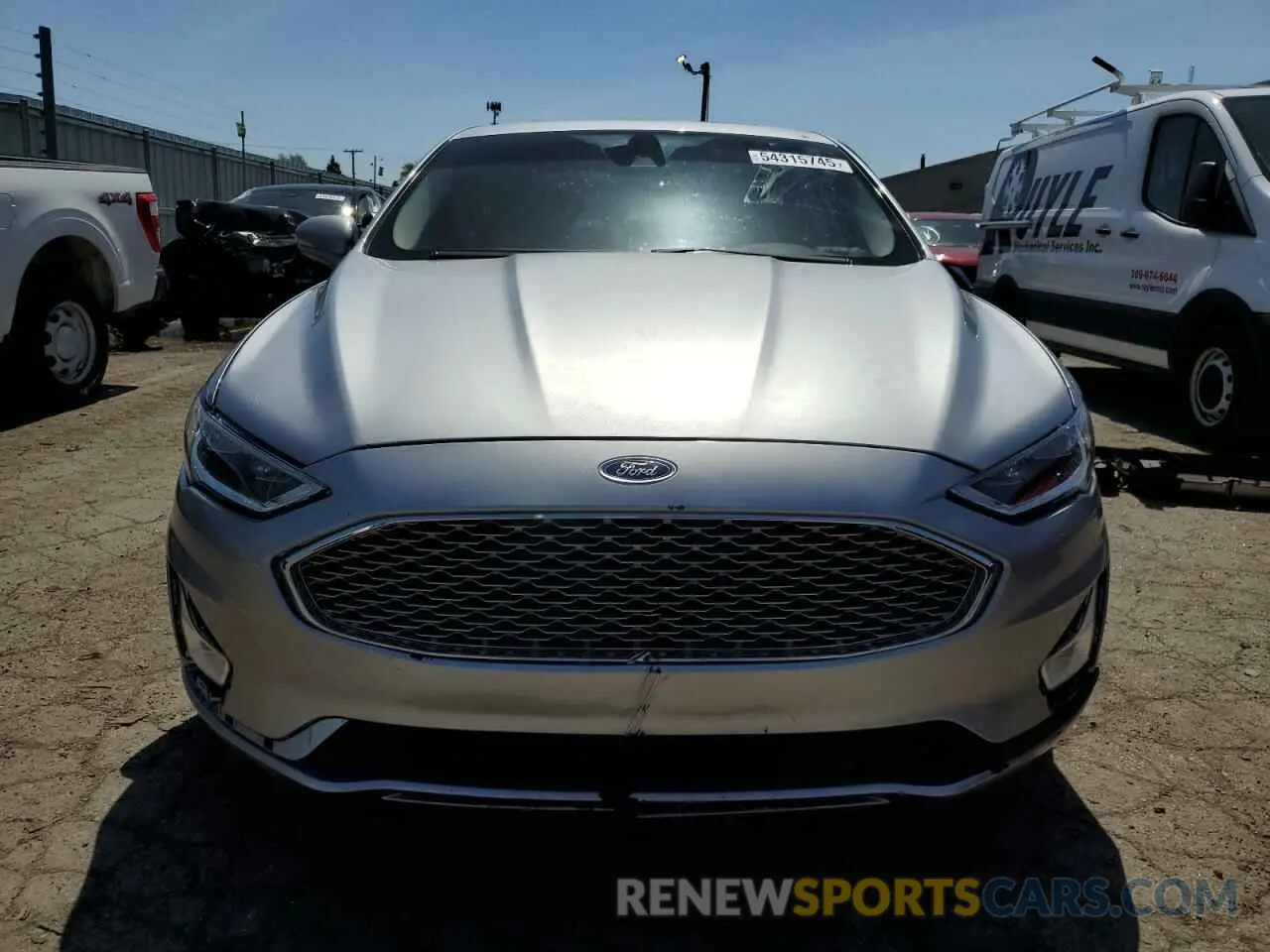 5 Photograph of a damaged car 3FA6P0D93LR117113 FORD FUSION 2020