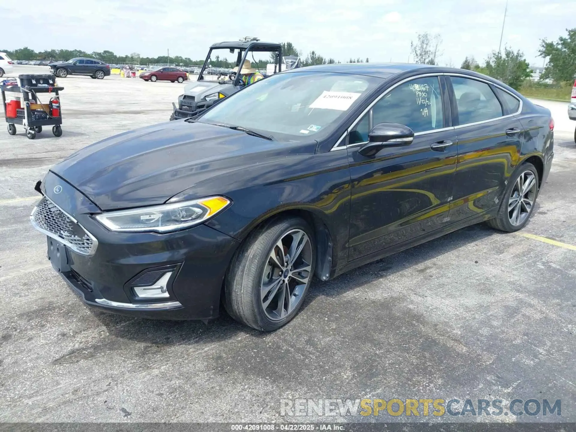 2 Photograph of a damaged car 3FA6P0D93LR117287 FORD FUSION 2020
