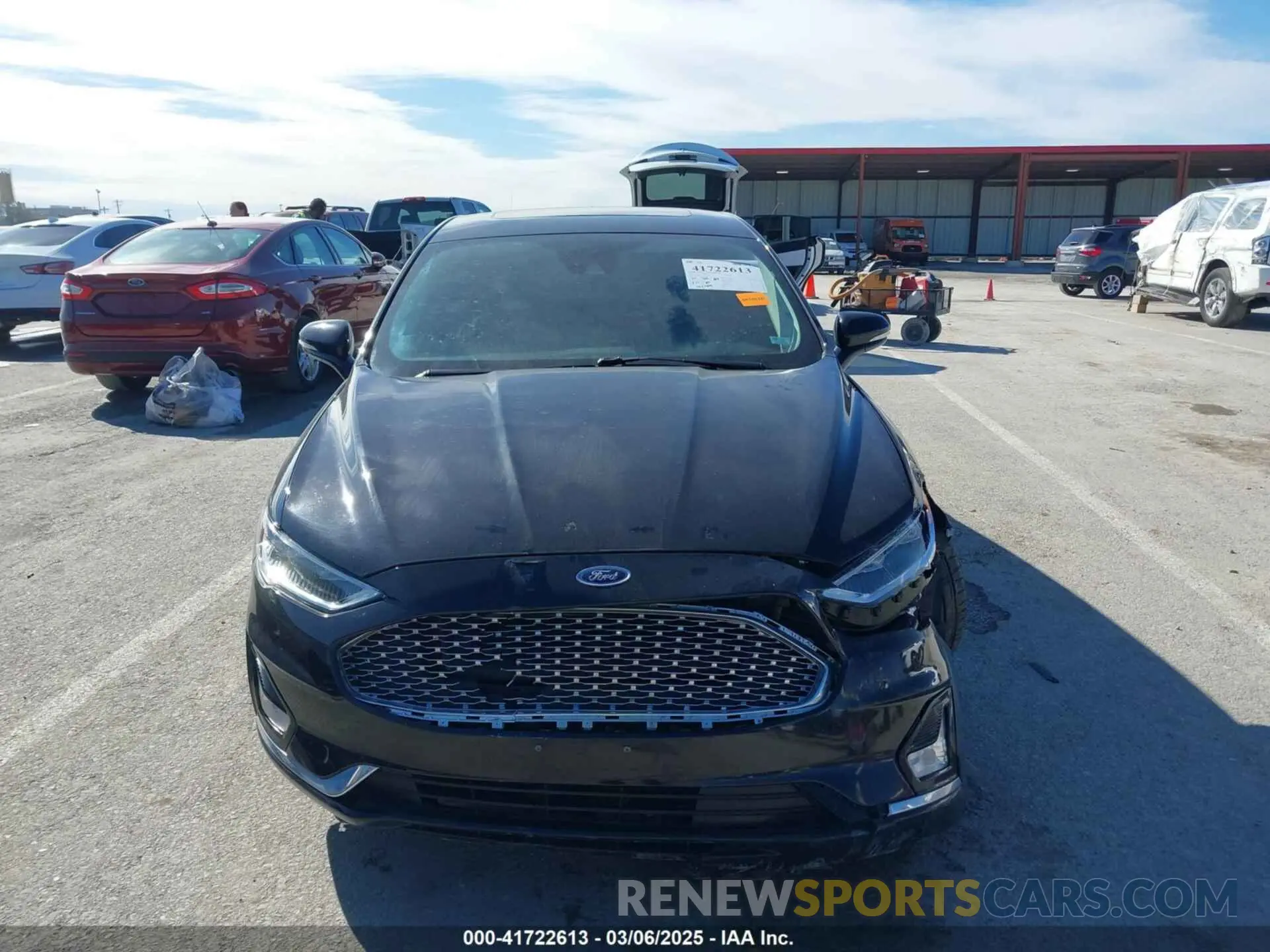 13 Фотография поврежденного автомобиля 3FA6P0D93LR131495 FORD FUSION 2020