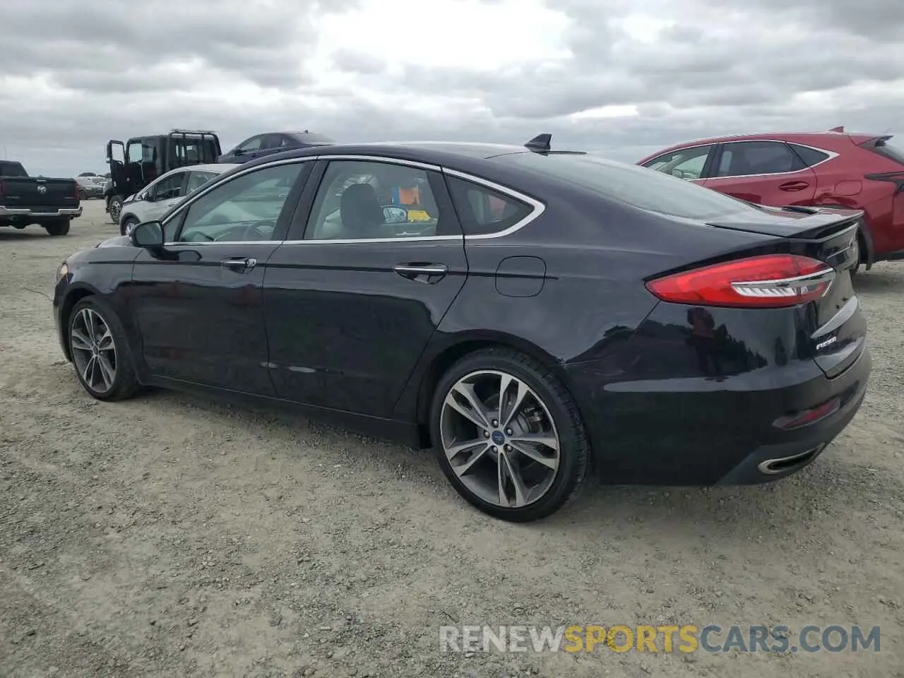 2 Photograph of a damaged car 3FA6P0D93LR205482 FORD FUSION 2020