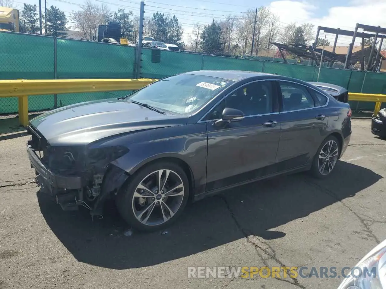 1 Фотография поврежденного автомобиля 3FA6P0D94LR138259 FORD FUSION 2020
