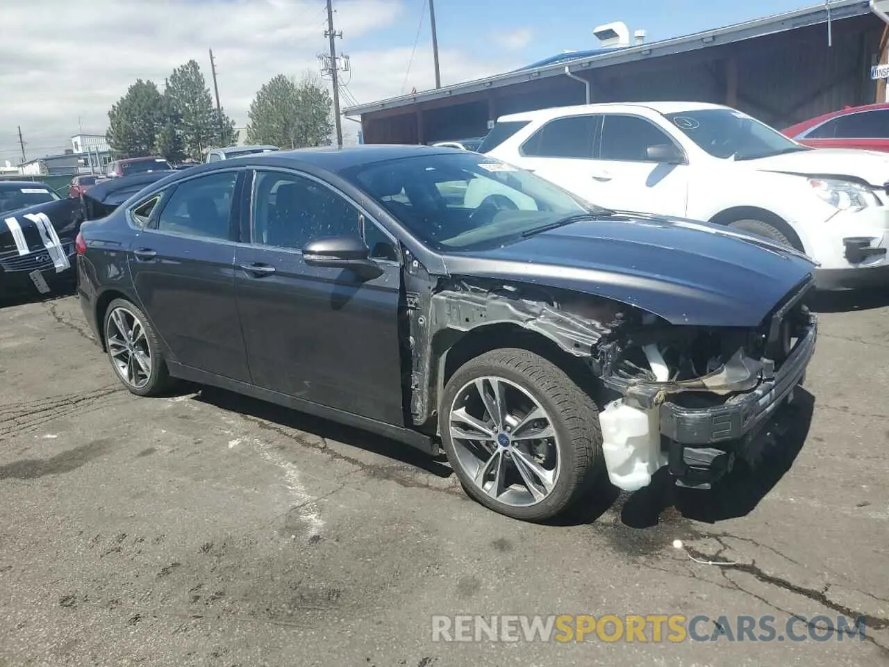 4 Фотография поврежденного автомобиля 3FA6P0D94LR138259 FORD FUSION 2020