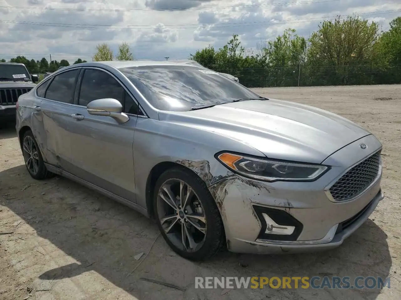 4 Фотография поврежденного автомобиля 3FA6P0D94LR152307 FORD FUSION 2020