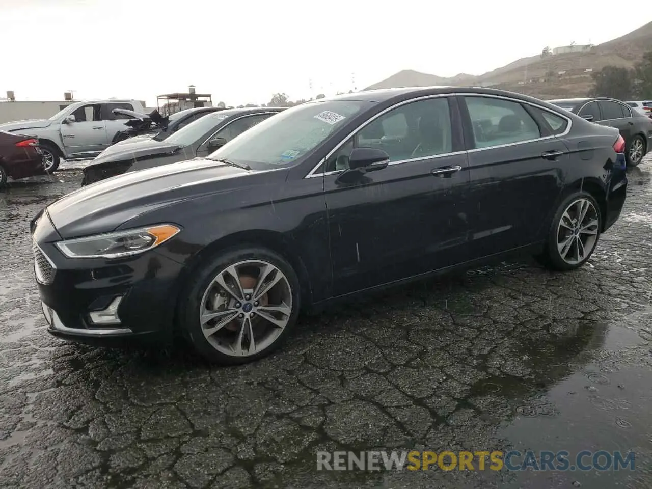 1 Photograph of a damaged car 3FA6P0D94LR153375 FORD FUSION 2020