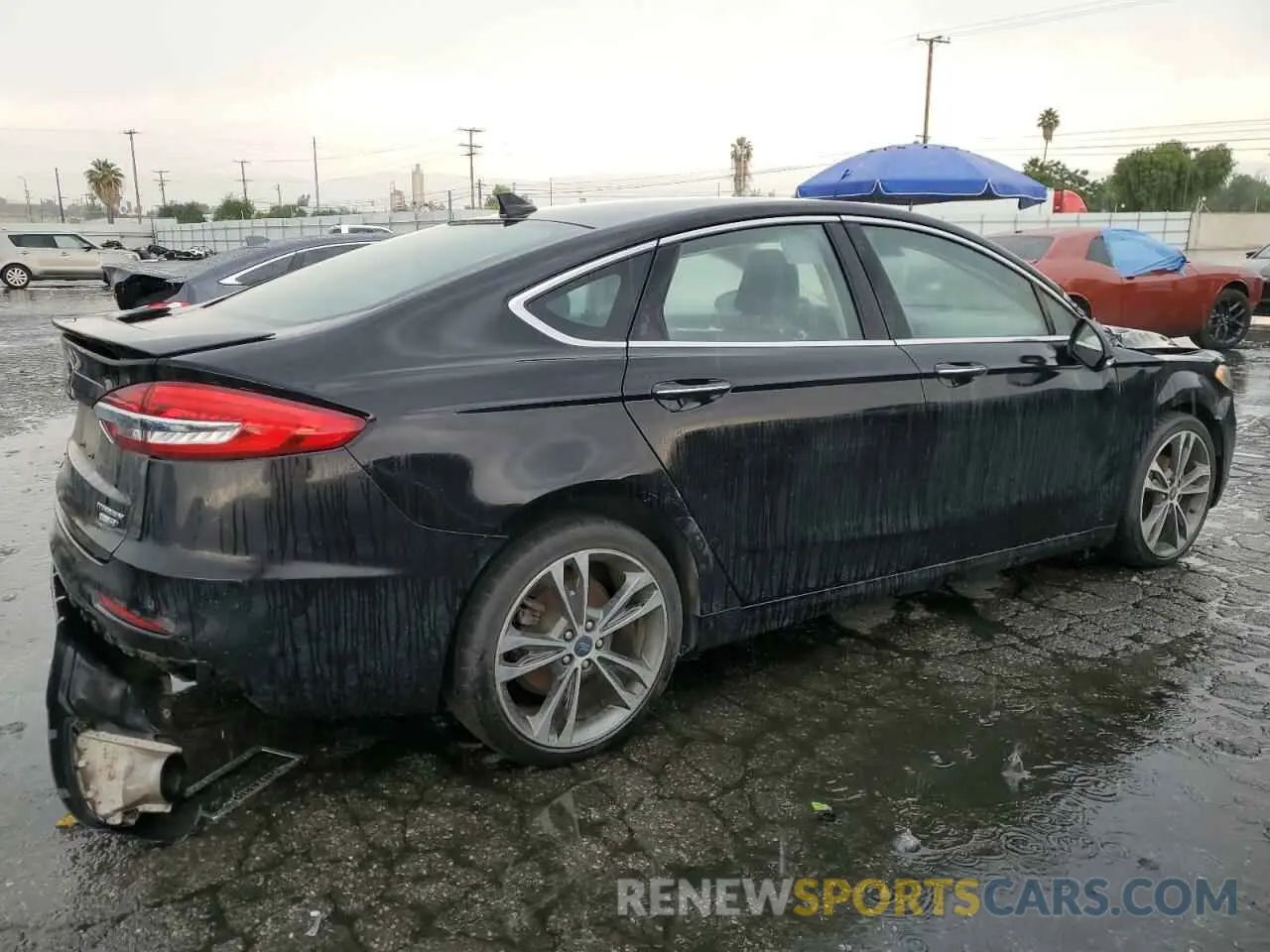 3 Photograph of a damaged car 3FA6P0D94LR153375 FORD FUSION 2020