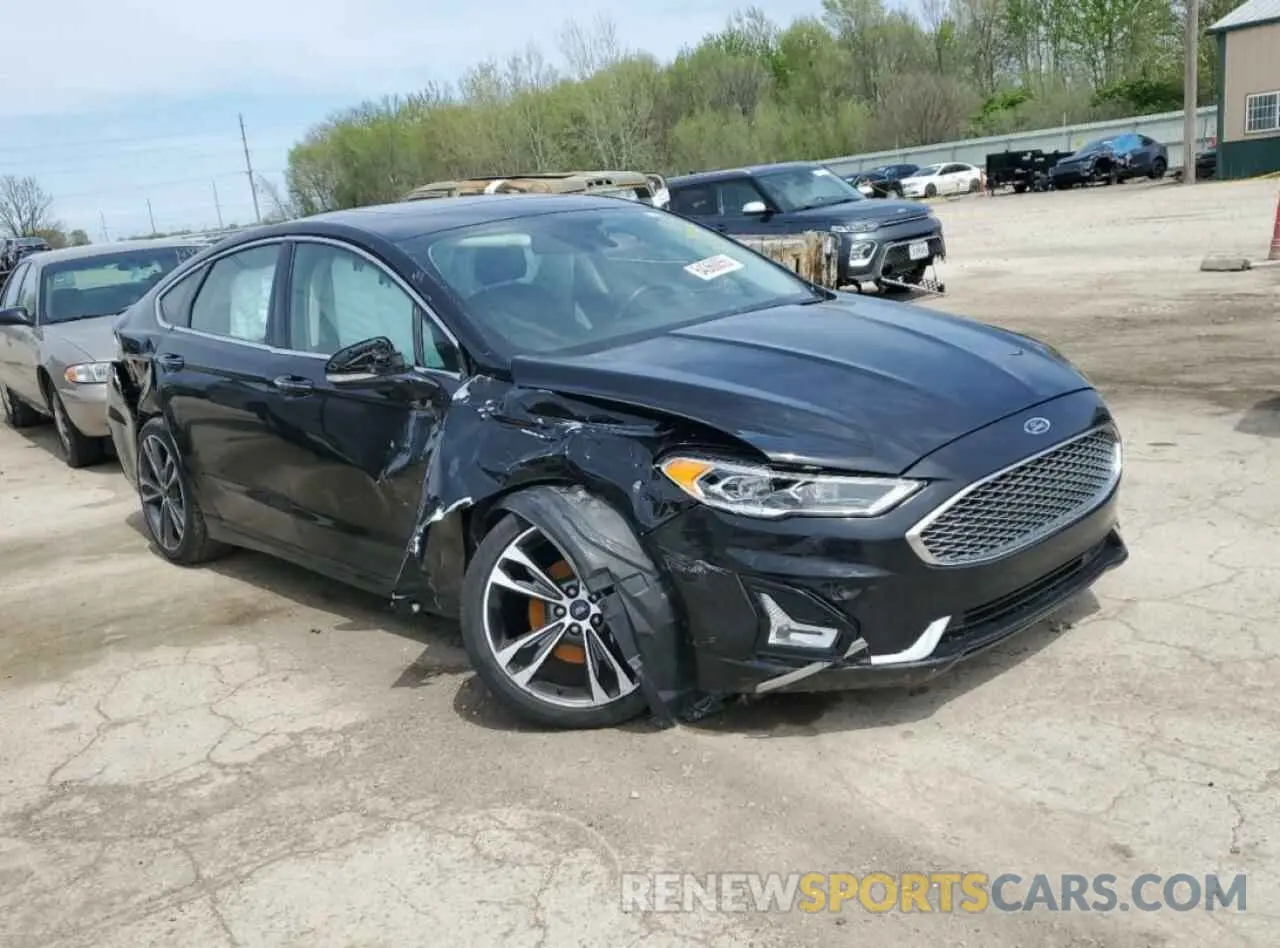 4 Фотография поврежденного автомобиля 3FA6P0D95LR193335 FORD FUSION 2020