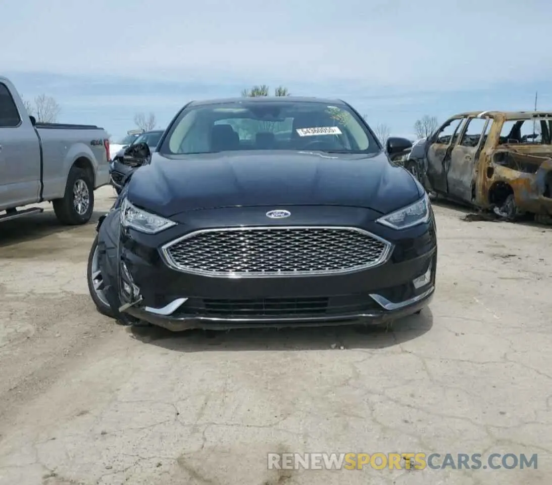 5 Фотография поврежденного автомобиля 3FA6P0D95LR193335 FORD FUSION 2020