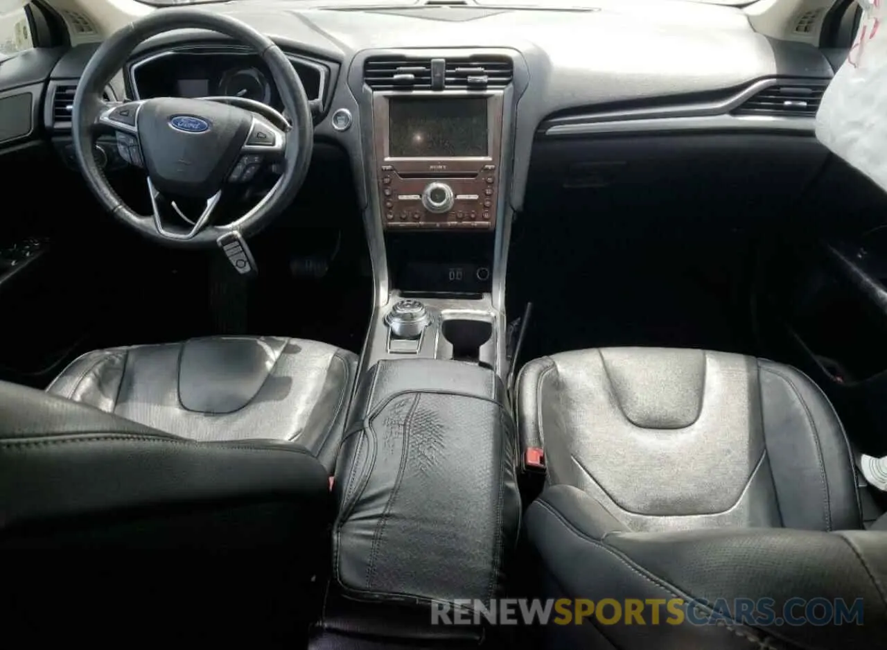8 Фотография поврежденного автомобиля 3FA6P0D95LR193335 FORD FUSION 2020