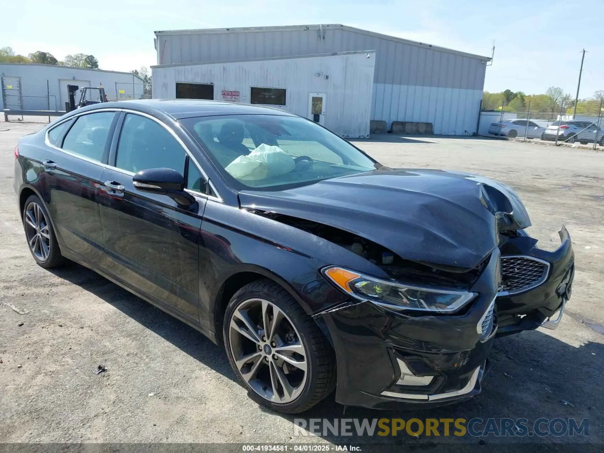 1 Фотография поврежденного автомобиля 3FA6P0D96LR133693 FORD FUSION 2020