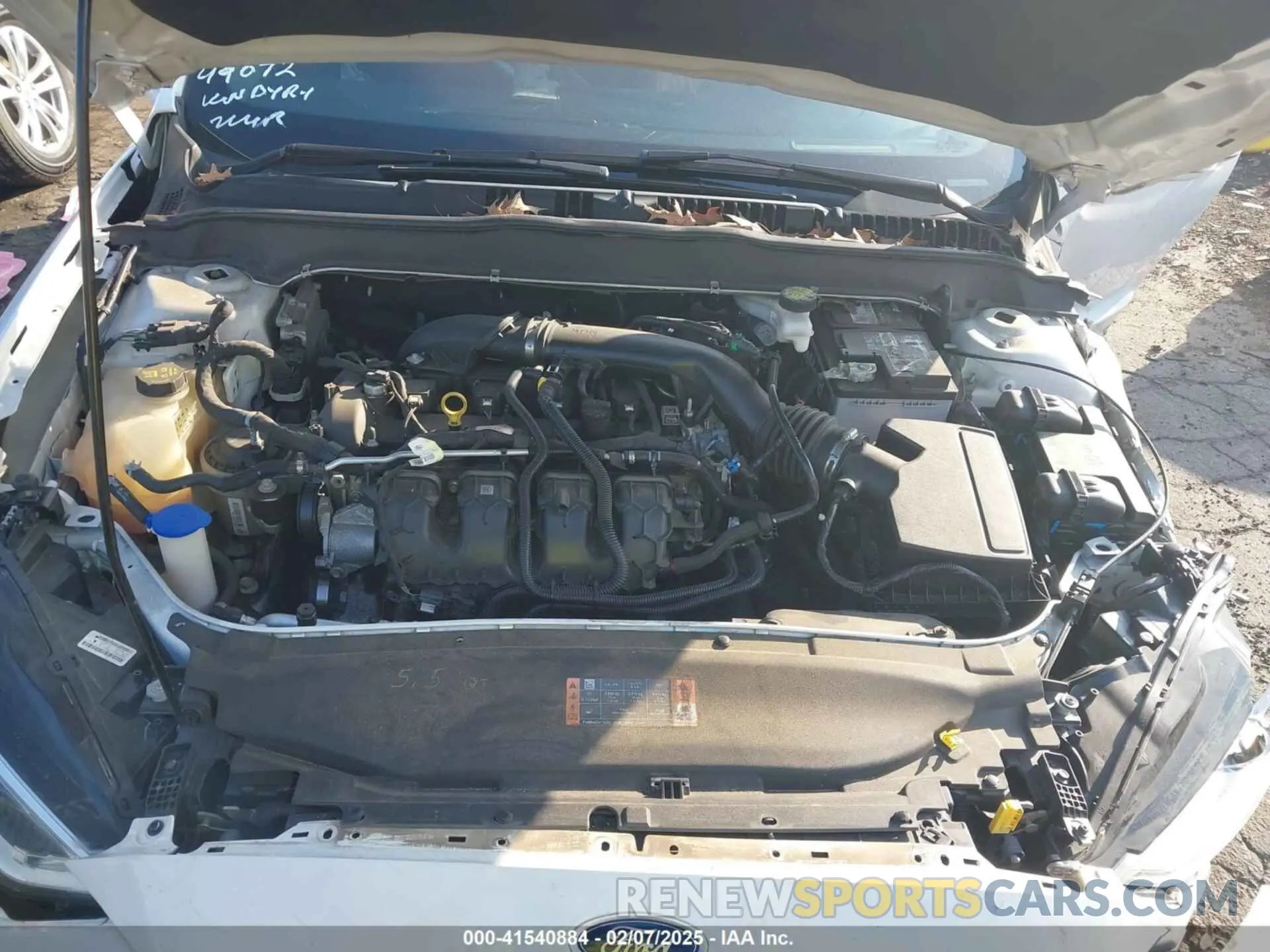 10 Photograph of a damaged car 3FA6P0D97LR127885 FORD FUSION 2020