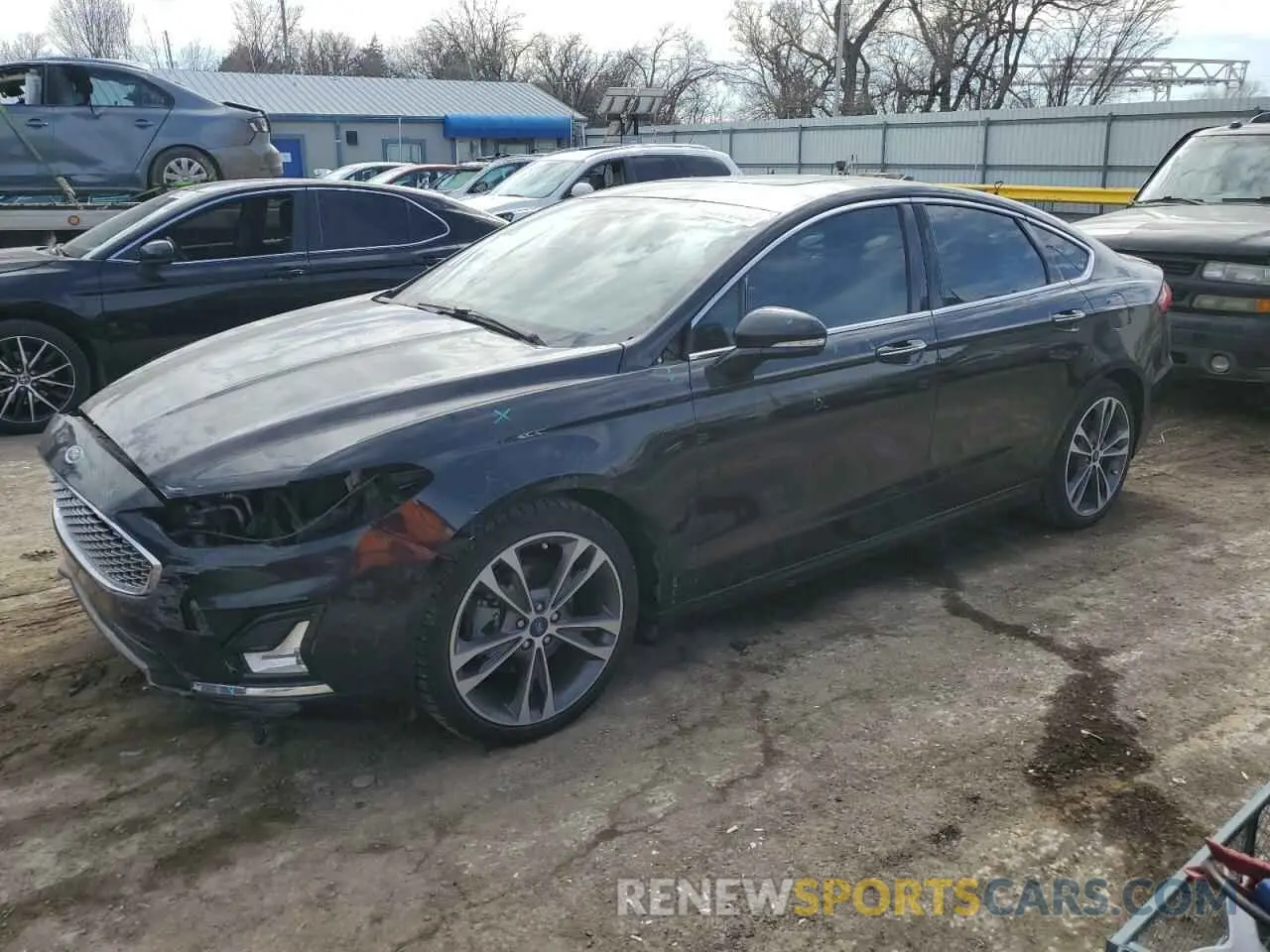 1 Photograph of a damaged car 3FA6P0D97LR173720 FORD FUSION 2020