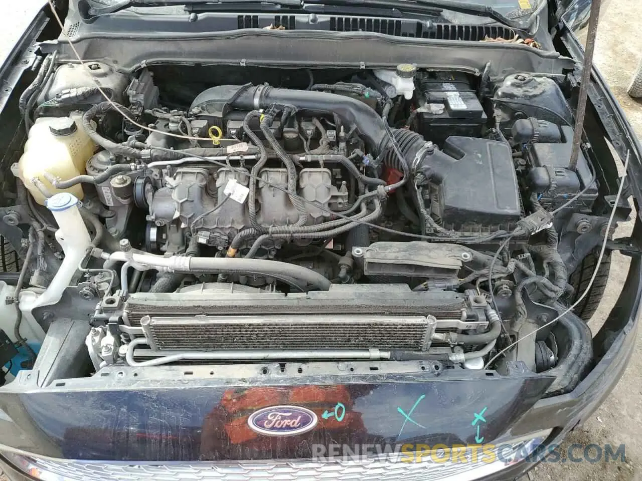 11 Photograph of a damaged car 3FA6P0D97LR173720 FORD FUSION 2020