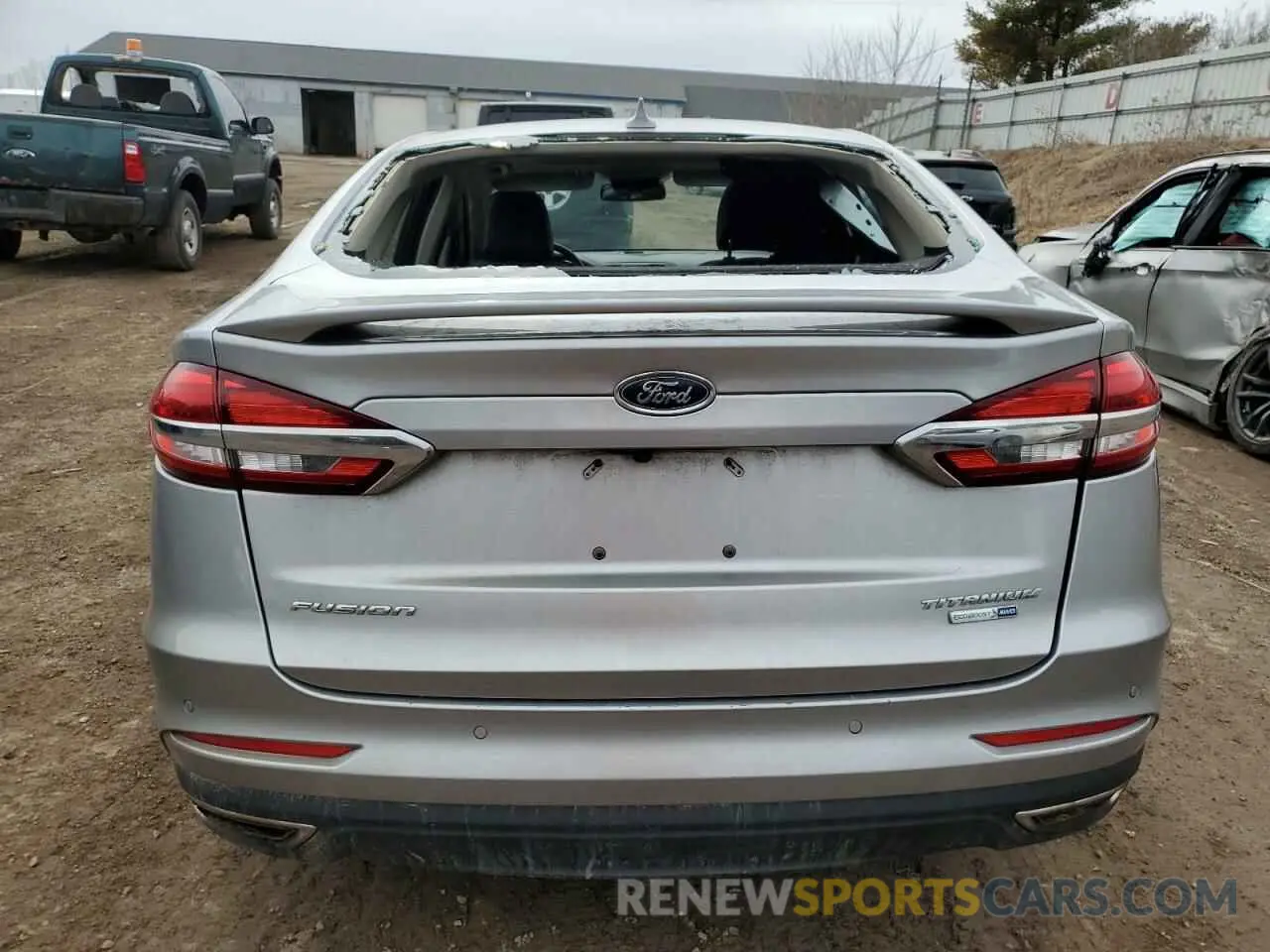 6 Фотография поврежденного автомобиля 3FA6P0D97LR175841 FORD FUSION 2020