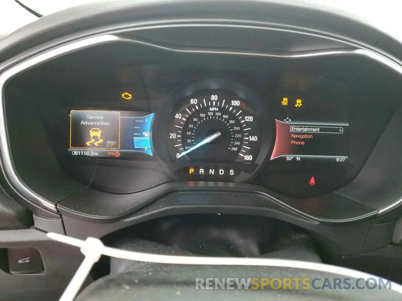 9 Фотография поврежденного автомобиля 3FA6P0D97LR205100 FORD FUSION 2020