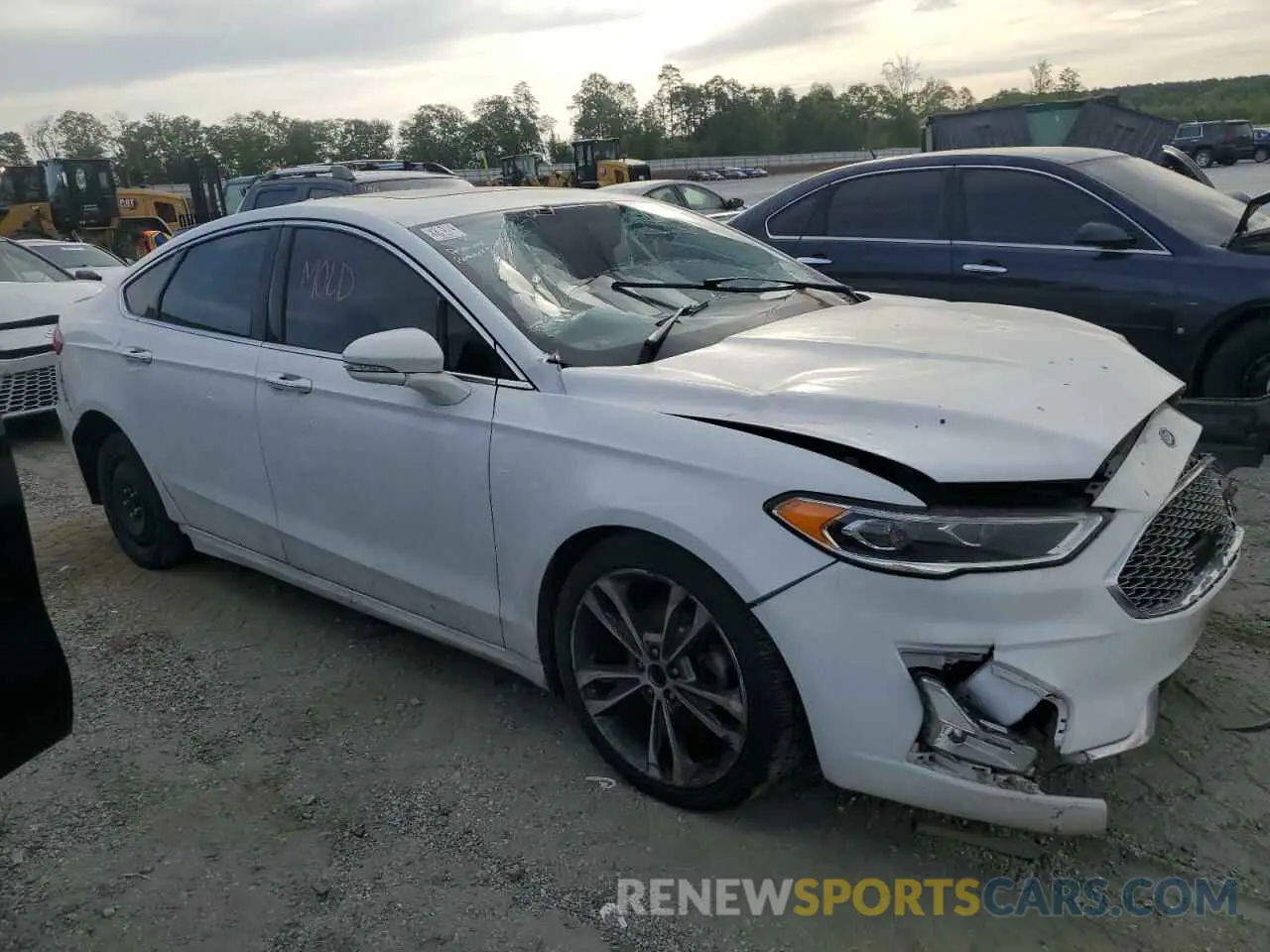 4 Фотография поврежденного автомобиля 3FA6P0D98LR153346 FORD FUSION 2020