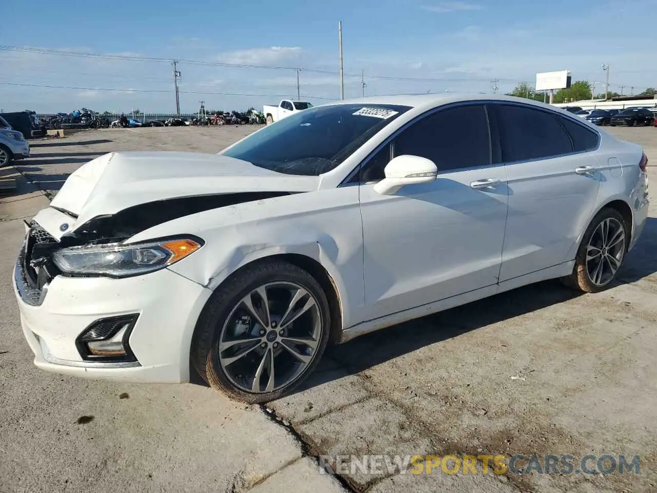1 Фотография поврежденного автомобиля 3FA6P0D98LR176335 FORD FUSION 2020