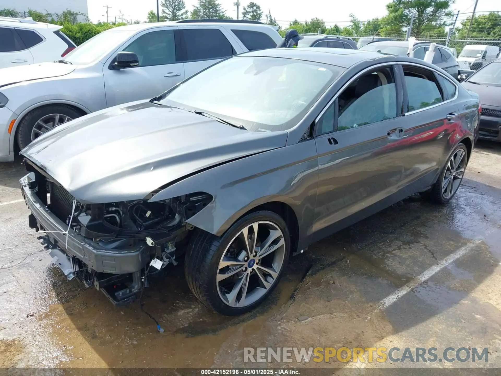 2 Фотография поврежденного автомобиля 3FA6P0D98LR199551 FORD FUSION 2020