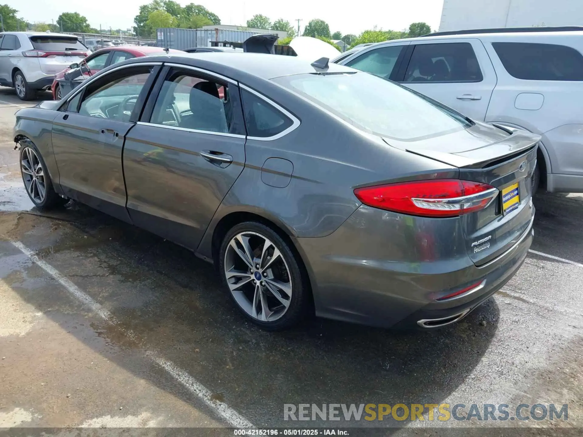 3 Фотография поврежденного автомобиля 3FA6P0D98LR199551 FORD FUSION 2020