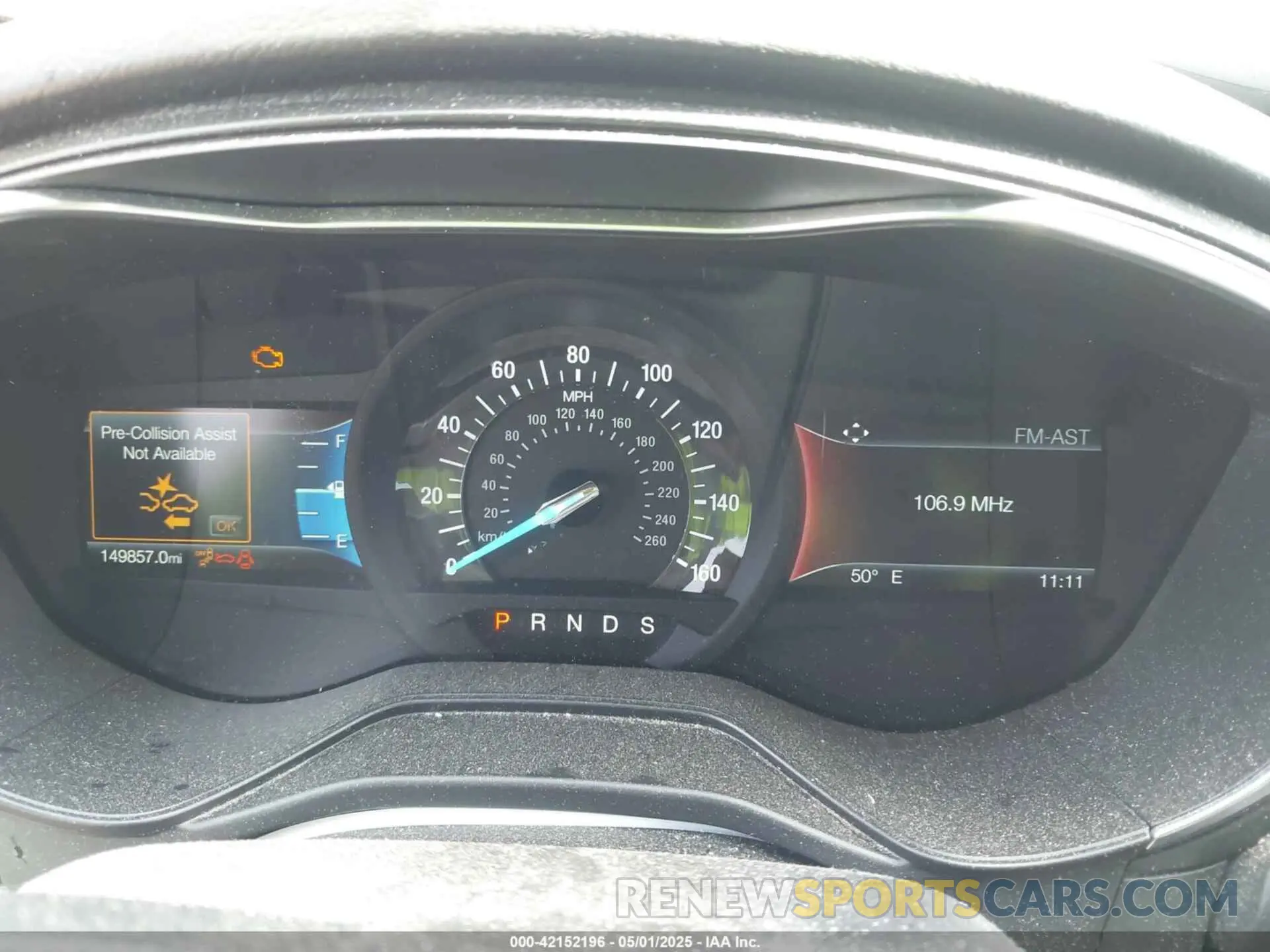 7 Фотография поврежденного автомобиля 3FA6P0D98LR199551 FORD FUSION 2020