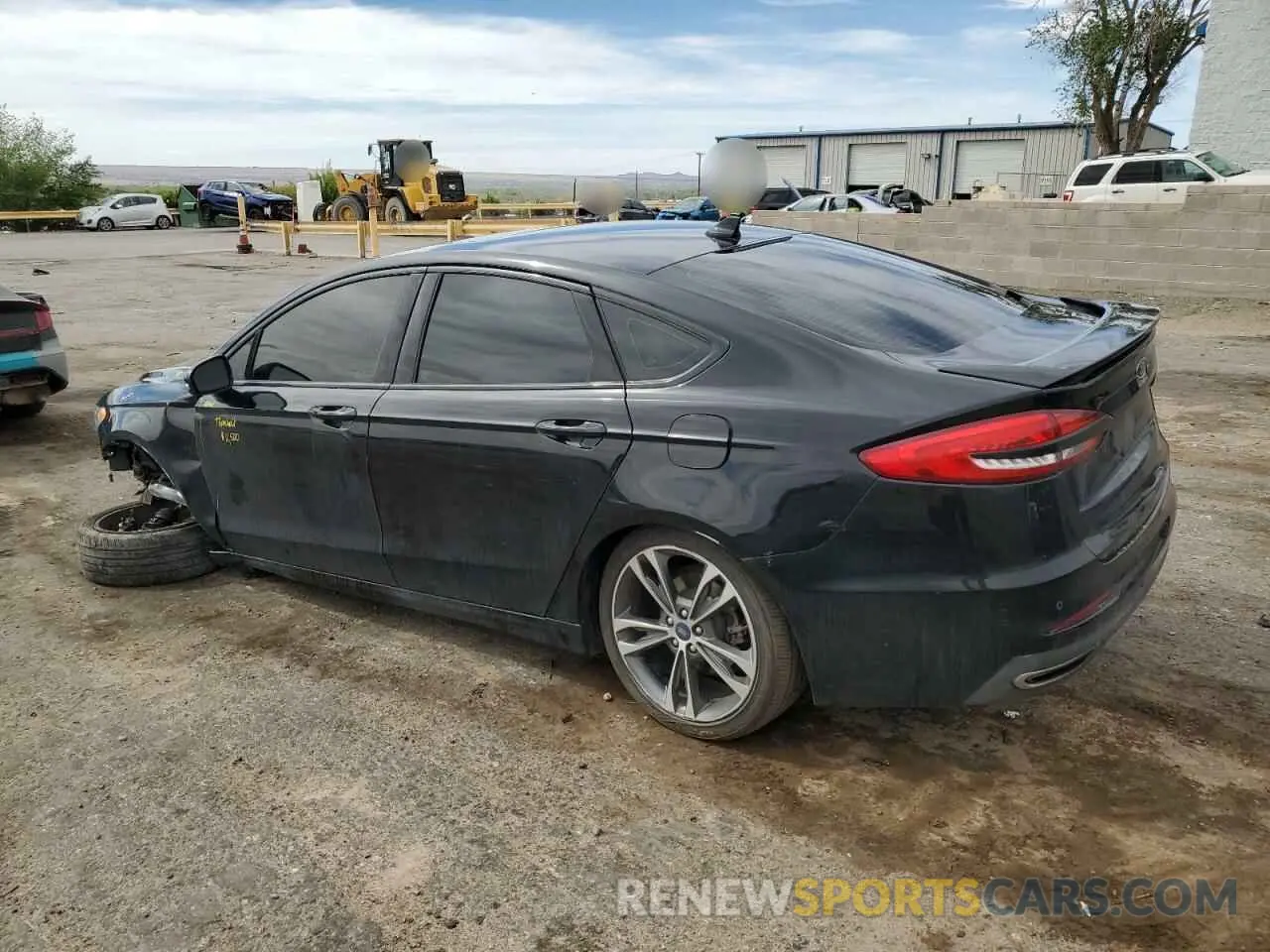 2 Photograph of a damaged car 3FA6P0D98LR206143 FORD FUSION 2020