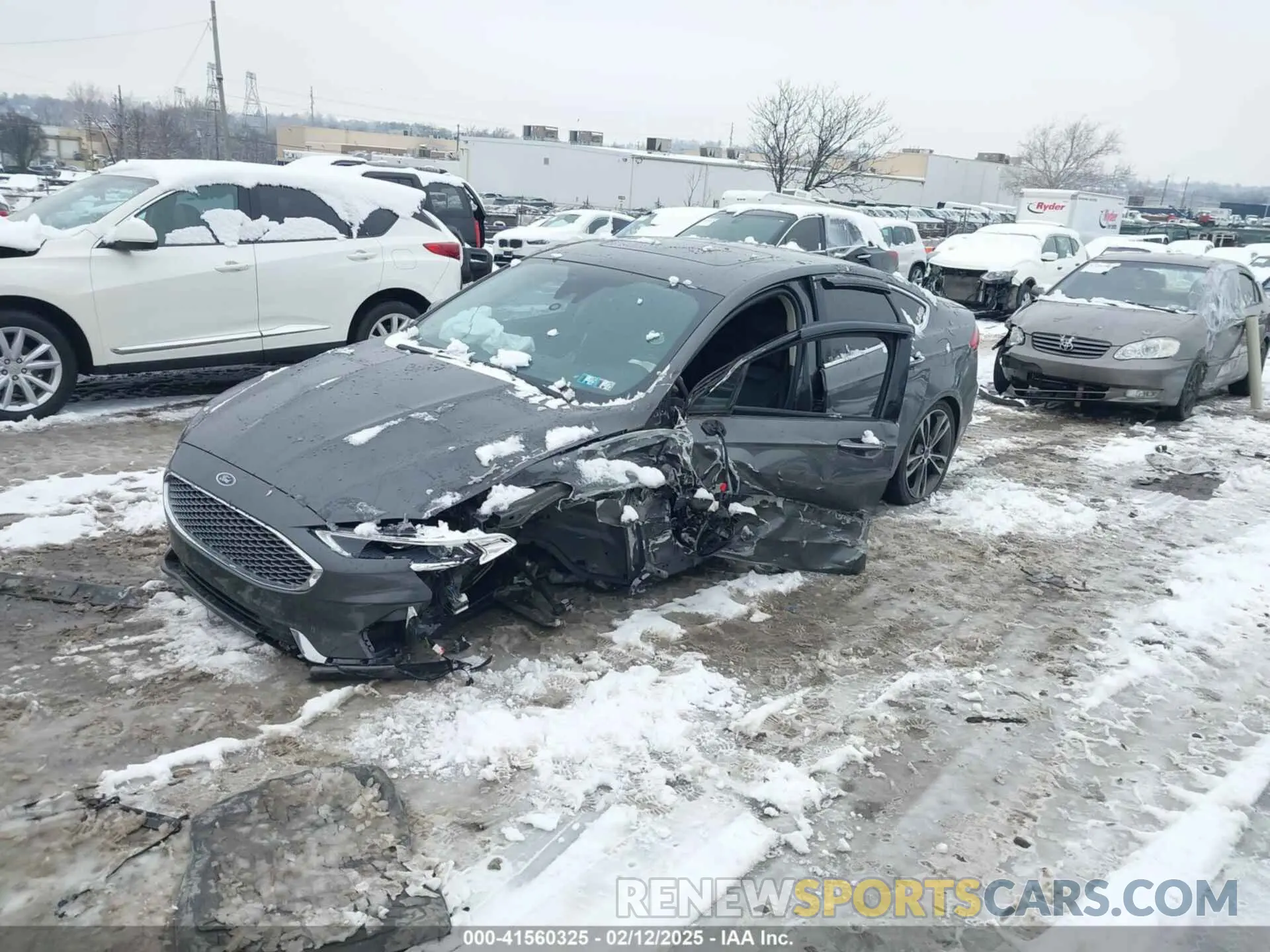 2 Photograph of a damaged car 3FA6P0D9XLR137908 FORD FUSION 2020