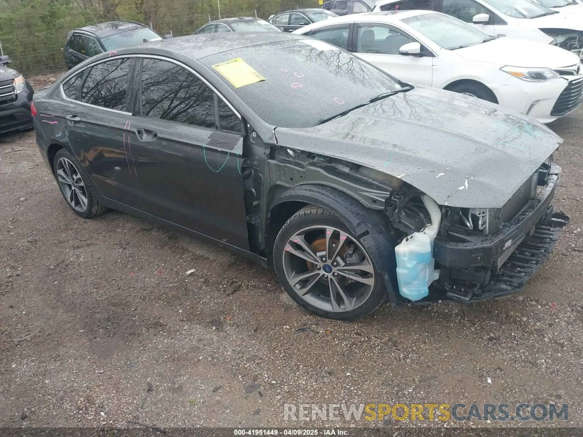 1 Photograph of a damaged car 3FA6P0D9XLR137973 FORD FUSION 2020
