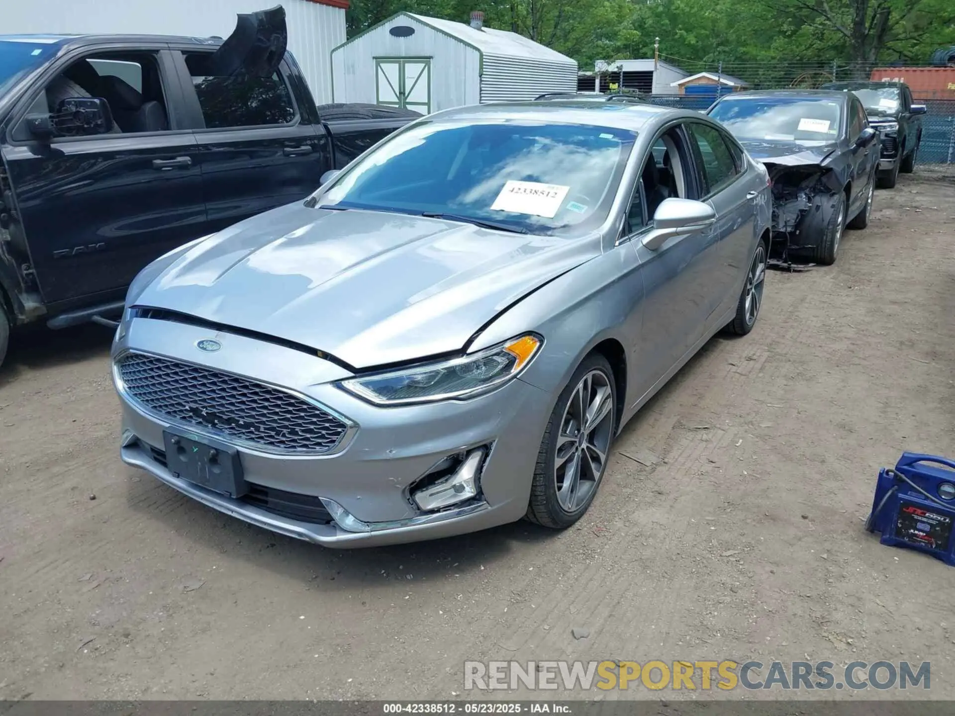 2 Photograph of a damaged car 3FA6P0D9XLR174750 FORD FUSION 2020