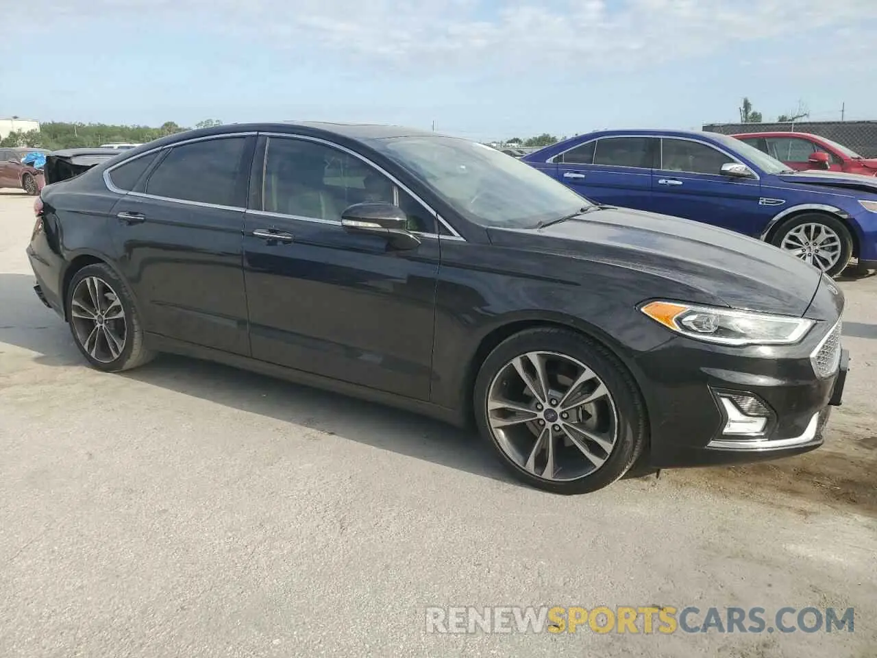 4 Фотография поврежденного автомобиля 3FA6P0D9XLR175848 FORD FUSION 2020