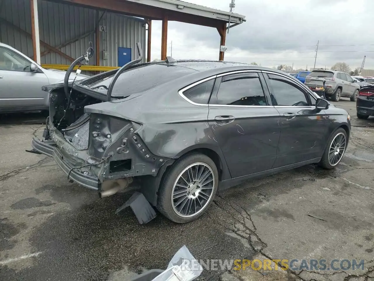 3 Фотография поврежденного автомобиля 3FA6P0D9XLR193685 FORD FUSION 2020