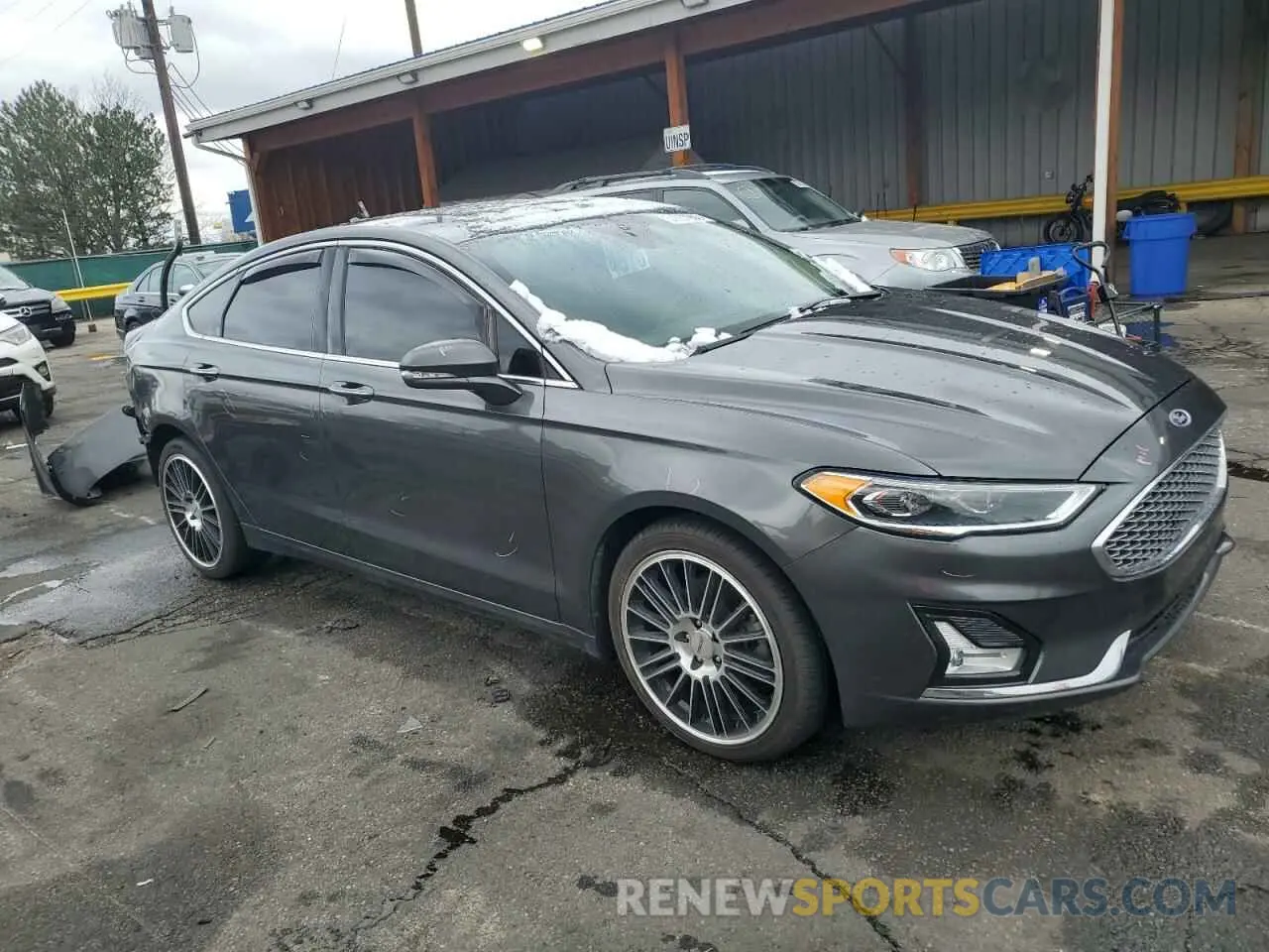 4 Фотография поврежденного автомобиля 3FA6P0D9XLR193685 FORD FUSION 2020