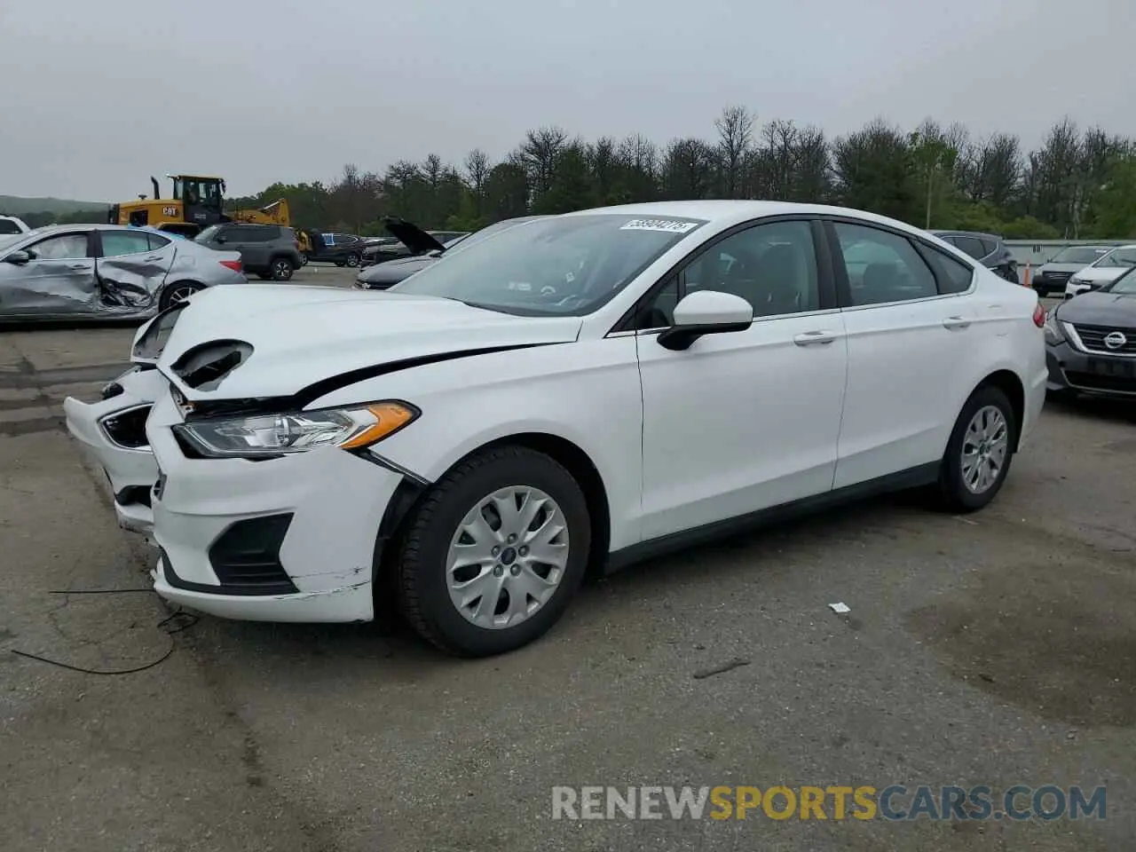 1 Photograph of a damaged car 3FA6P0G71LR227796 FORD FUSION 2020