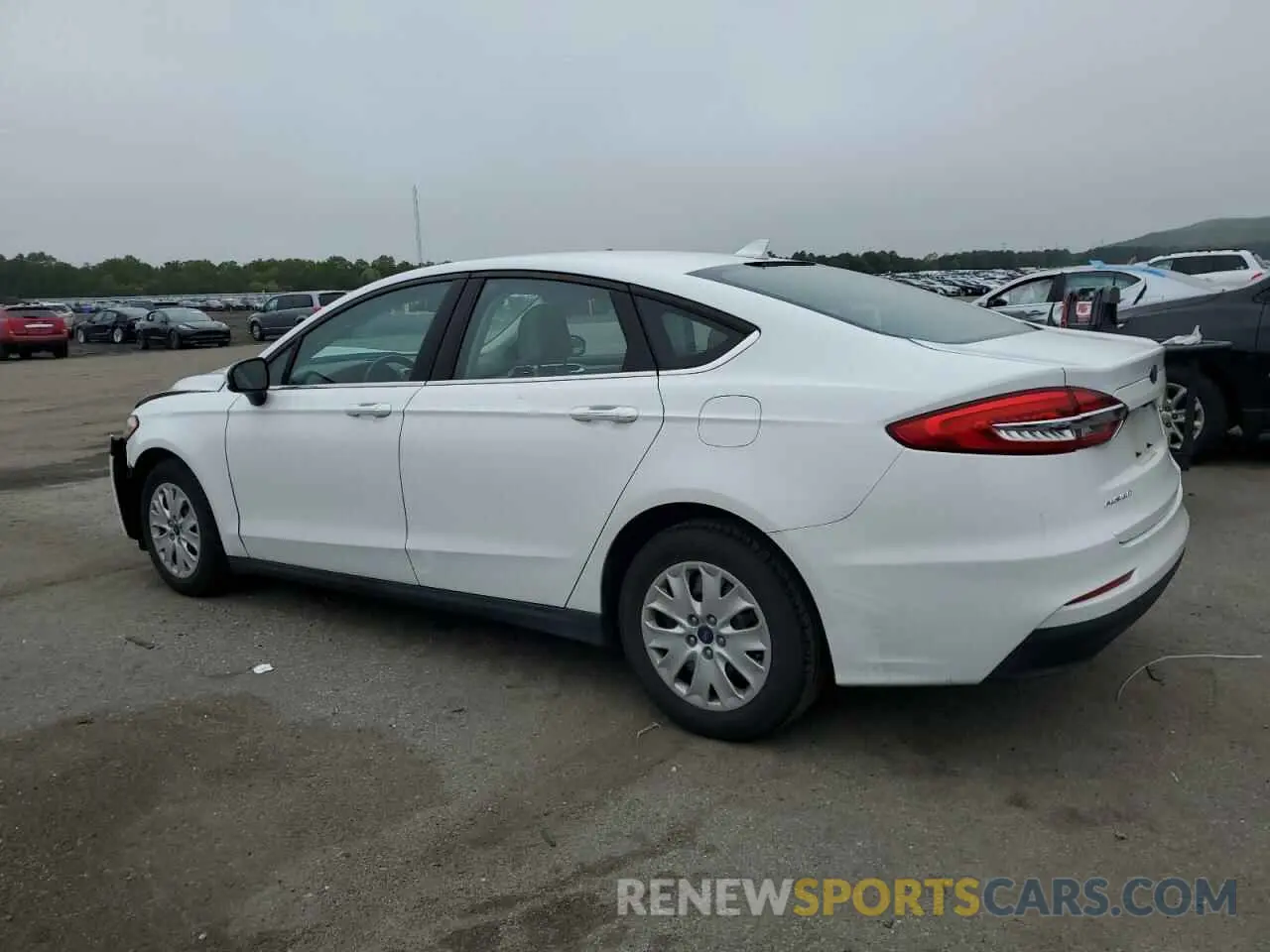 2 Photograph of a damaged car 3FA6P0G71LR227796 FORD FUSION 2020