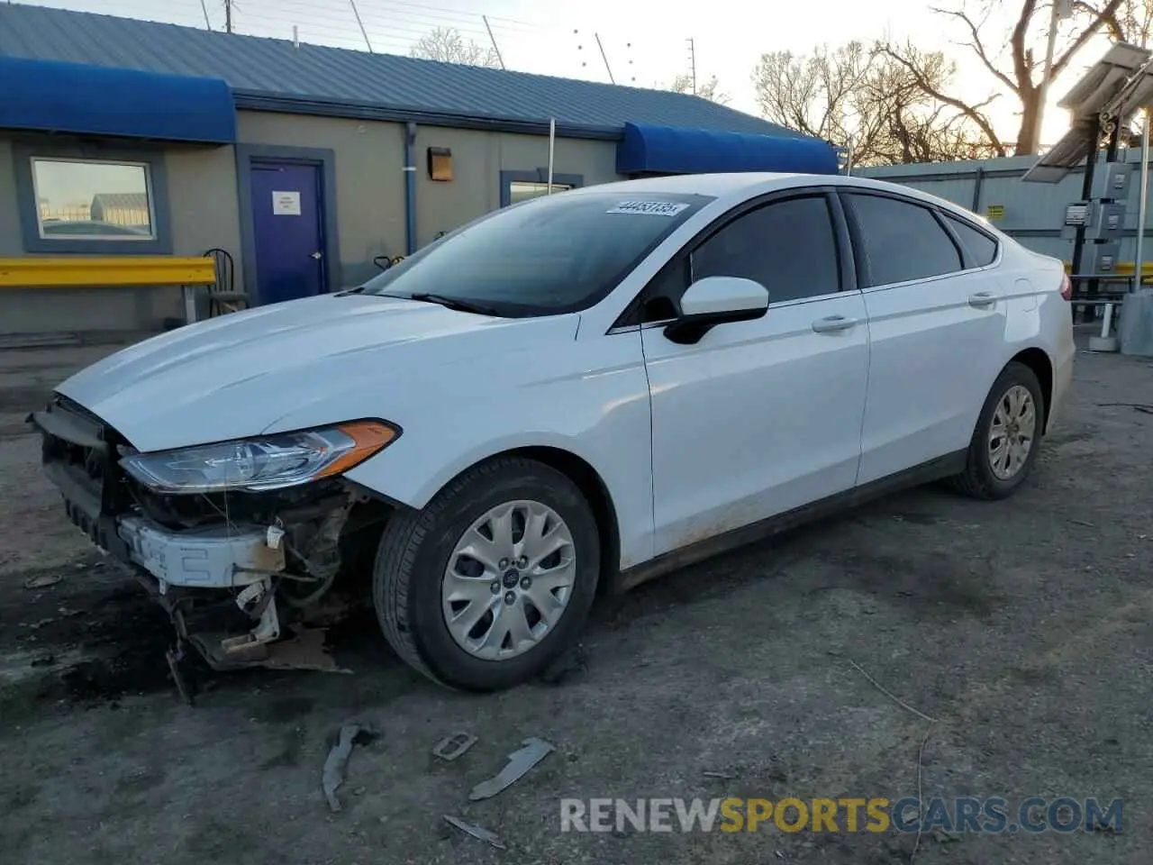 1 Photograph of a damaged car 3FA6P0G71LR232769 FORD FUSION 2020