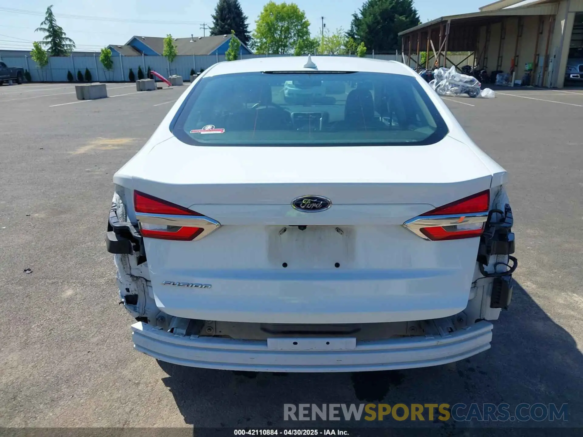17 Фотография поврежденного автомобиля 3FA6P0G71LR265271 FORD FUSION 2020
